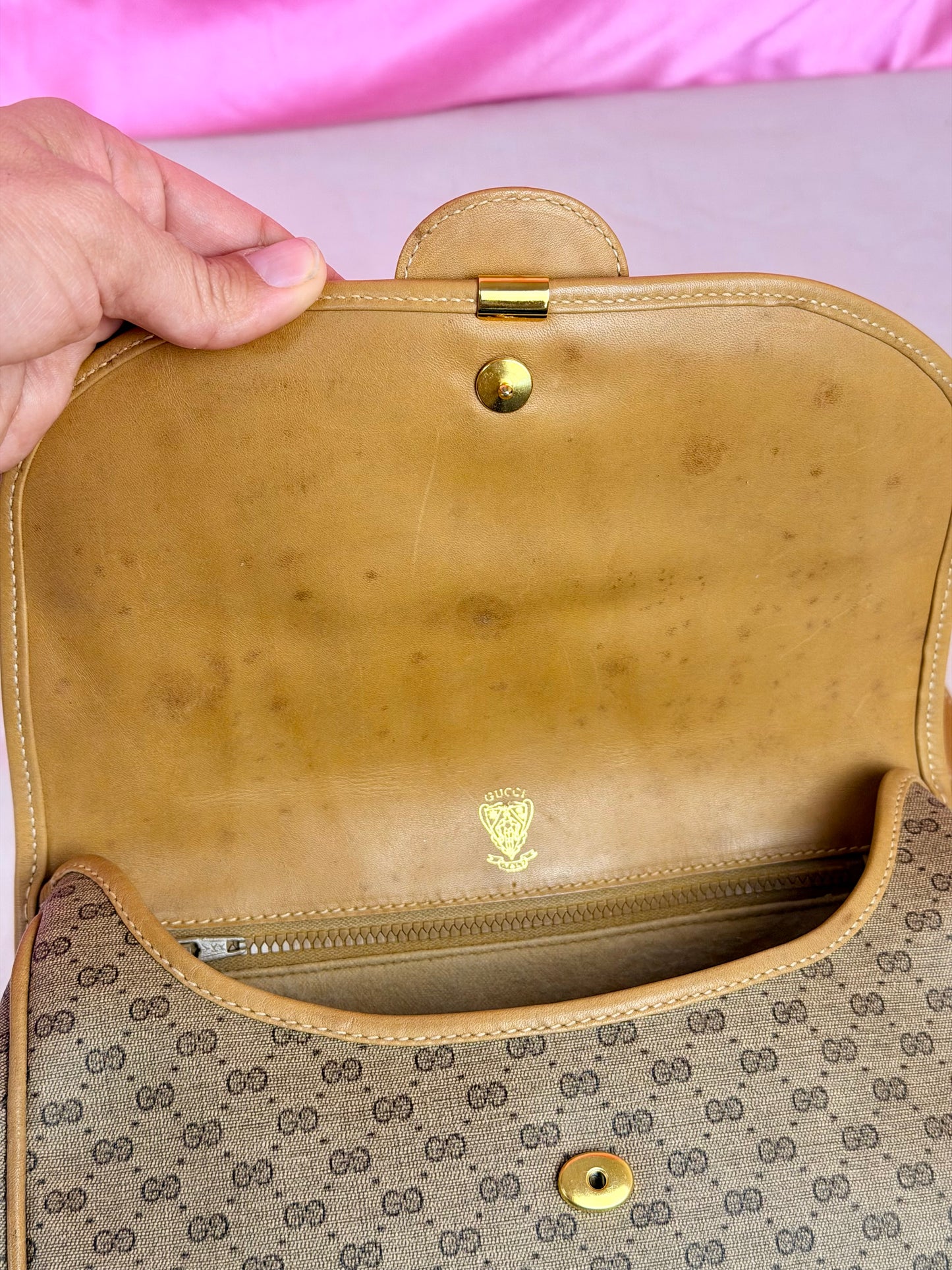 MicroGucci Sherry Line Flap