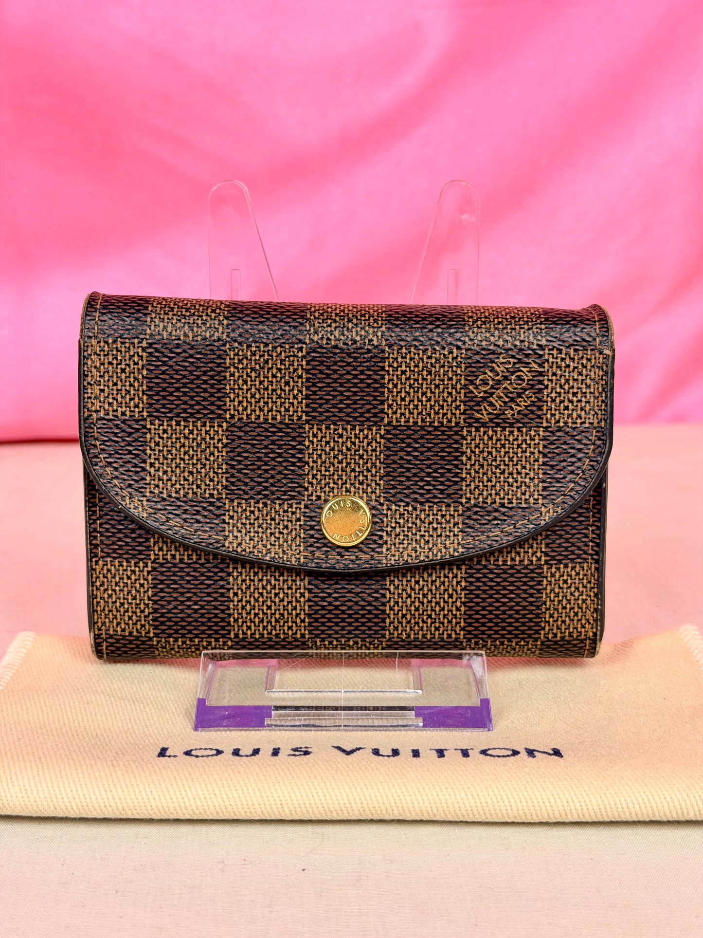 Rosalie Card Case in DE/Rose