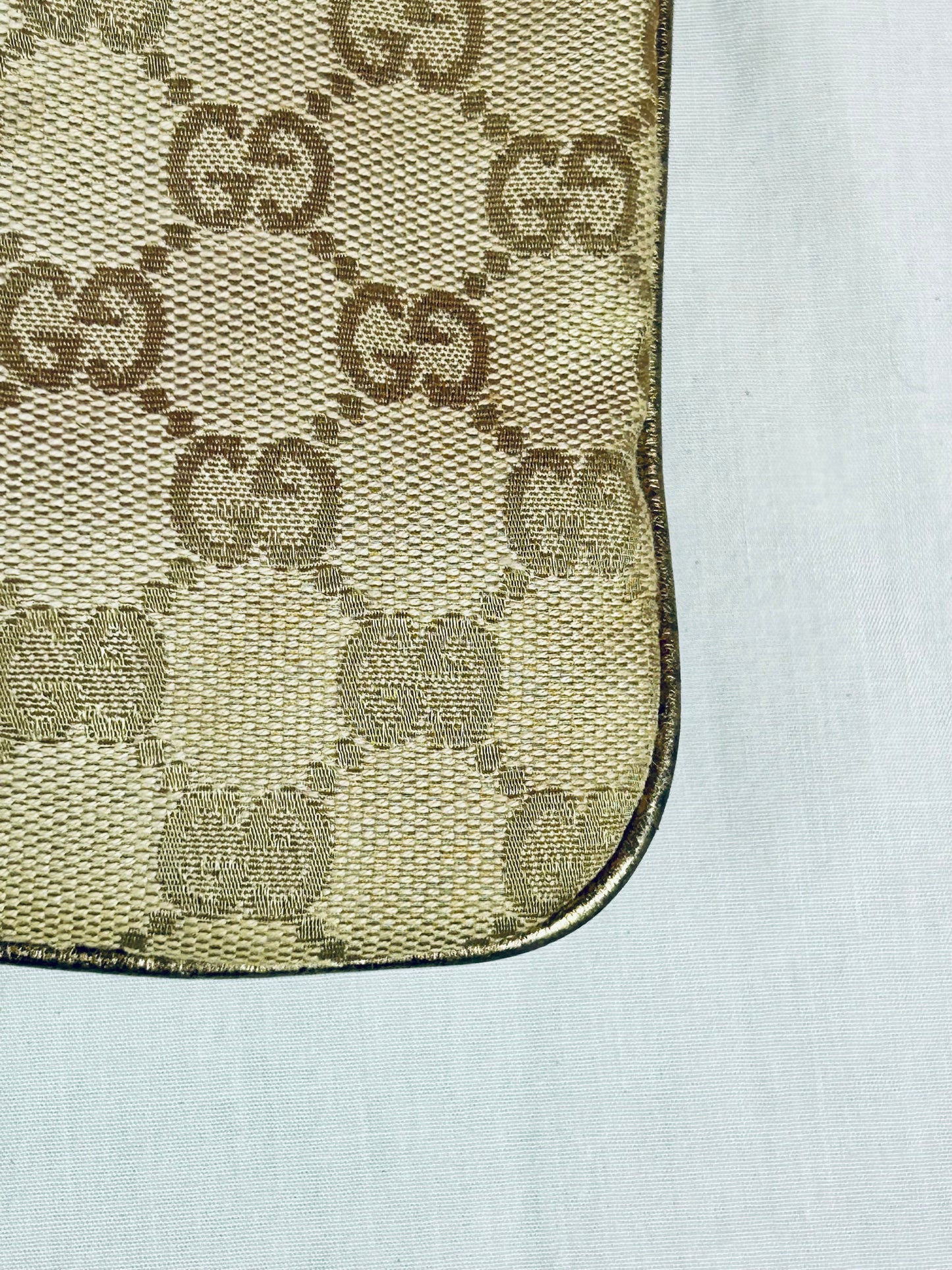 Gucci Bronze Ribbon Crossbody