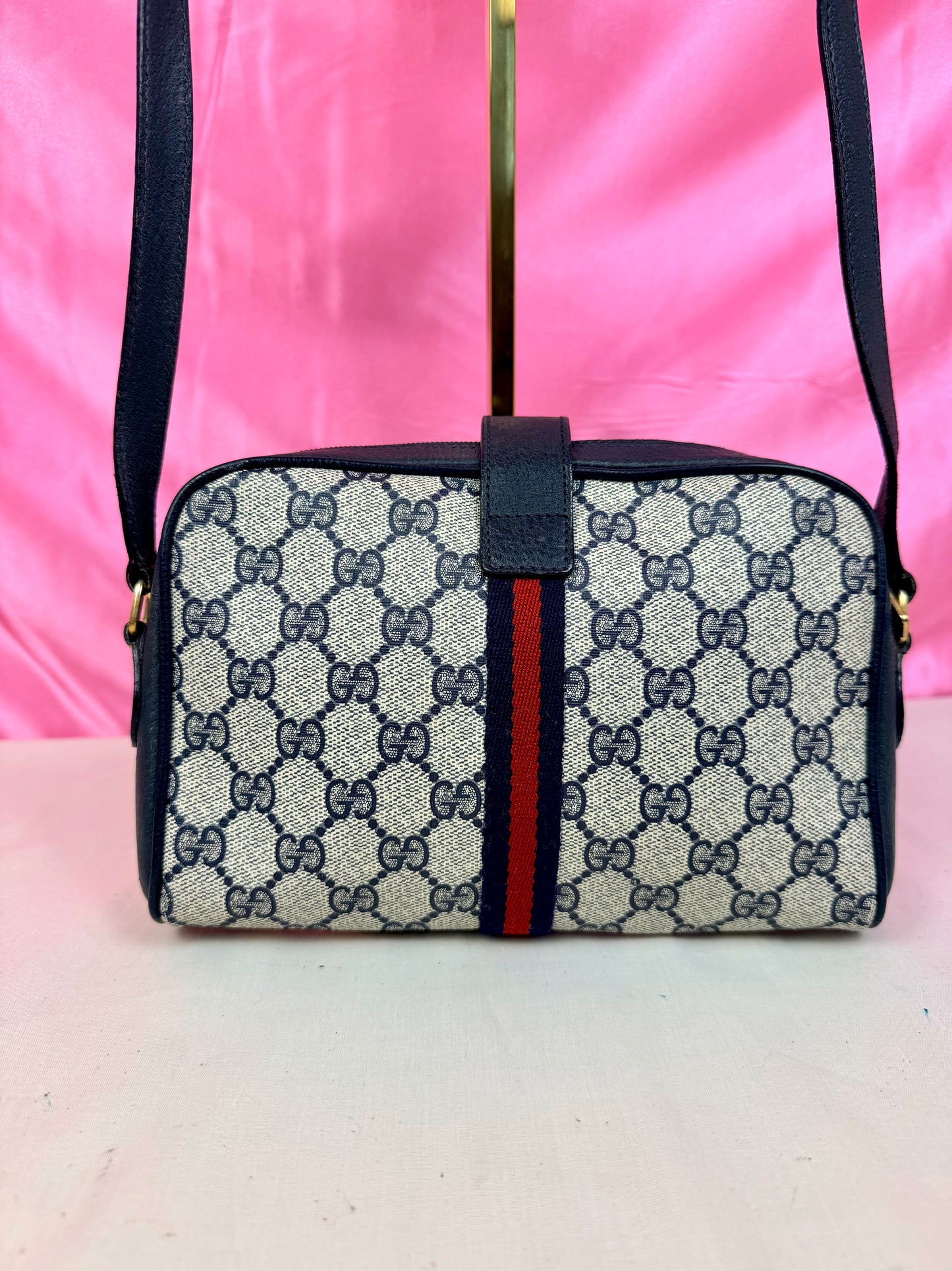 Navy Sherry Line Sling