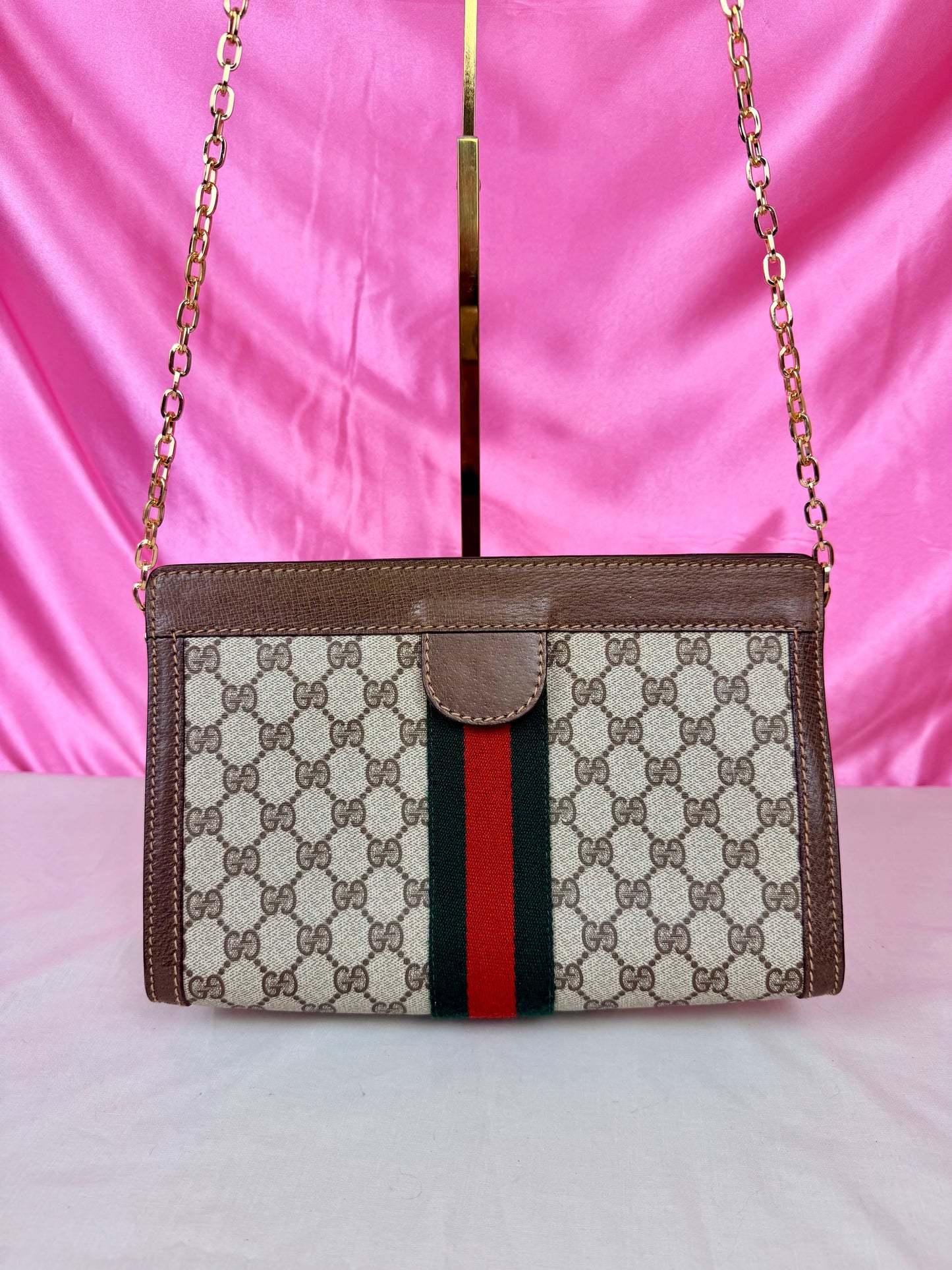 Sherry Line Clutch on Chain