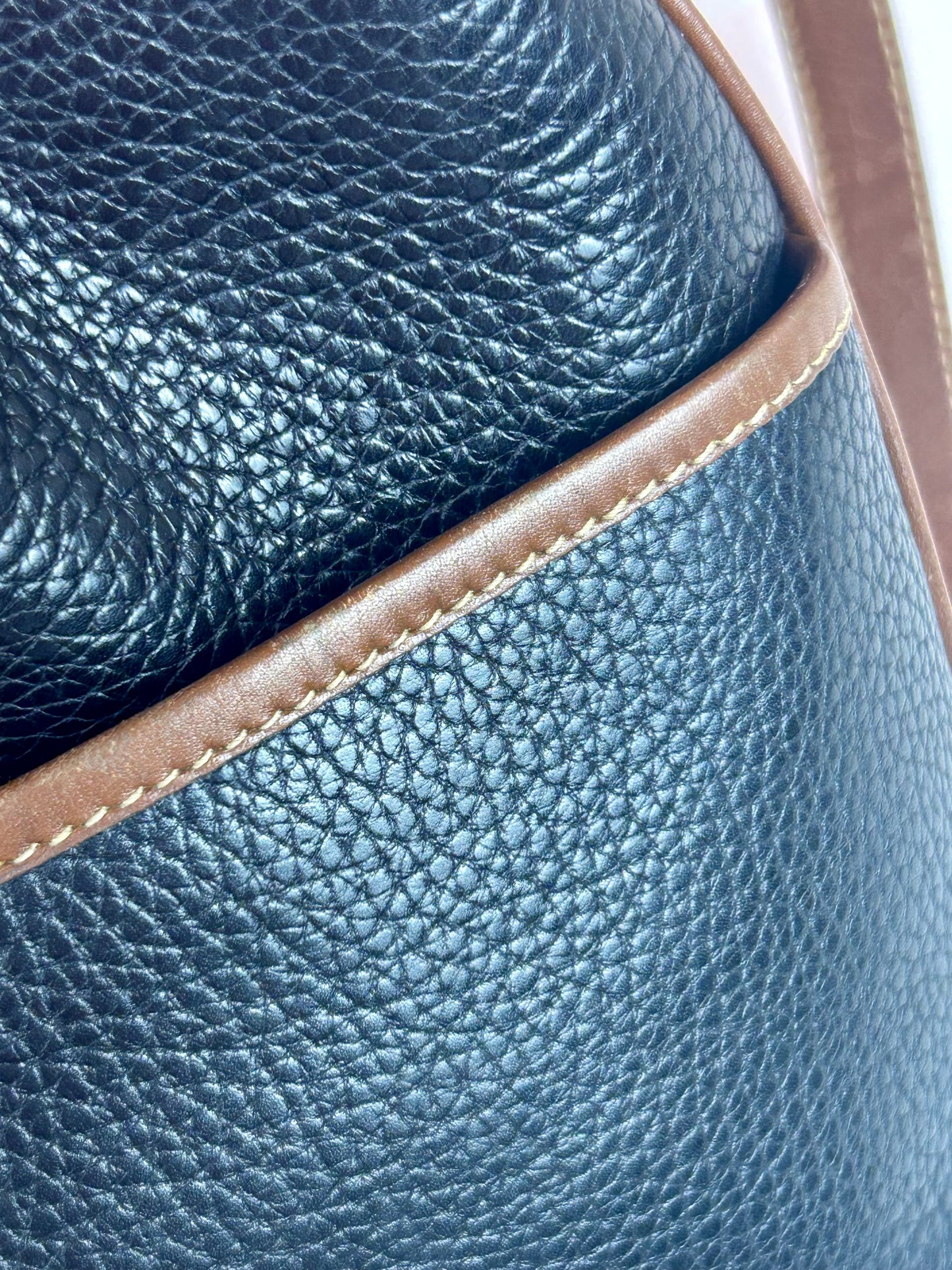 Gucci Black Leather Bucket