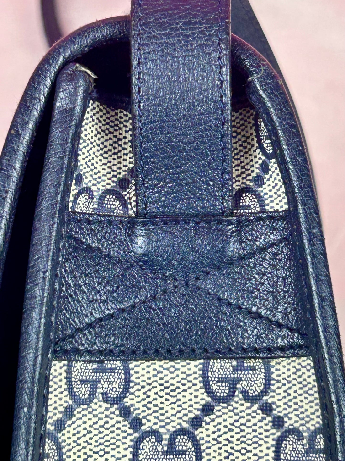 Navy Sherry Line Crossbody