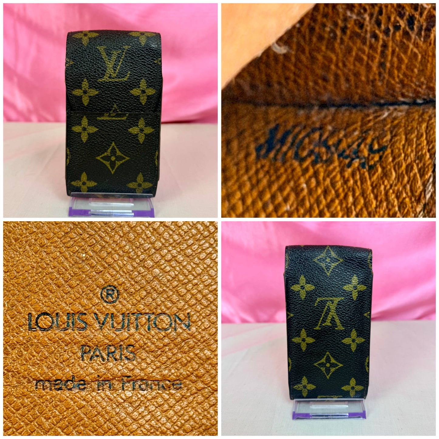 Cigarette Case in Mono