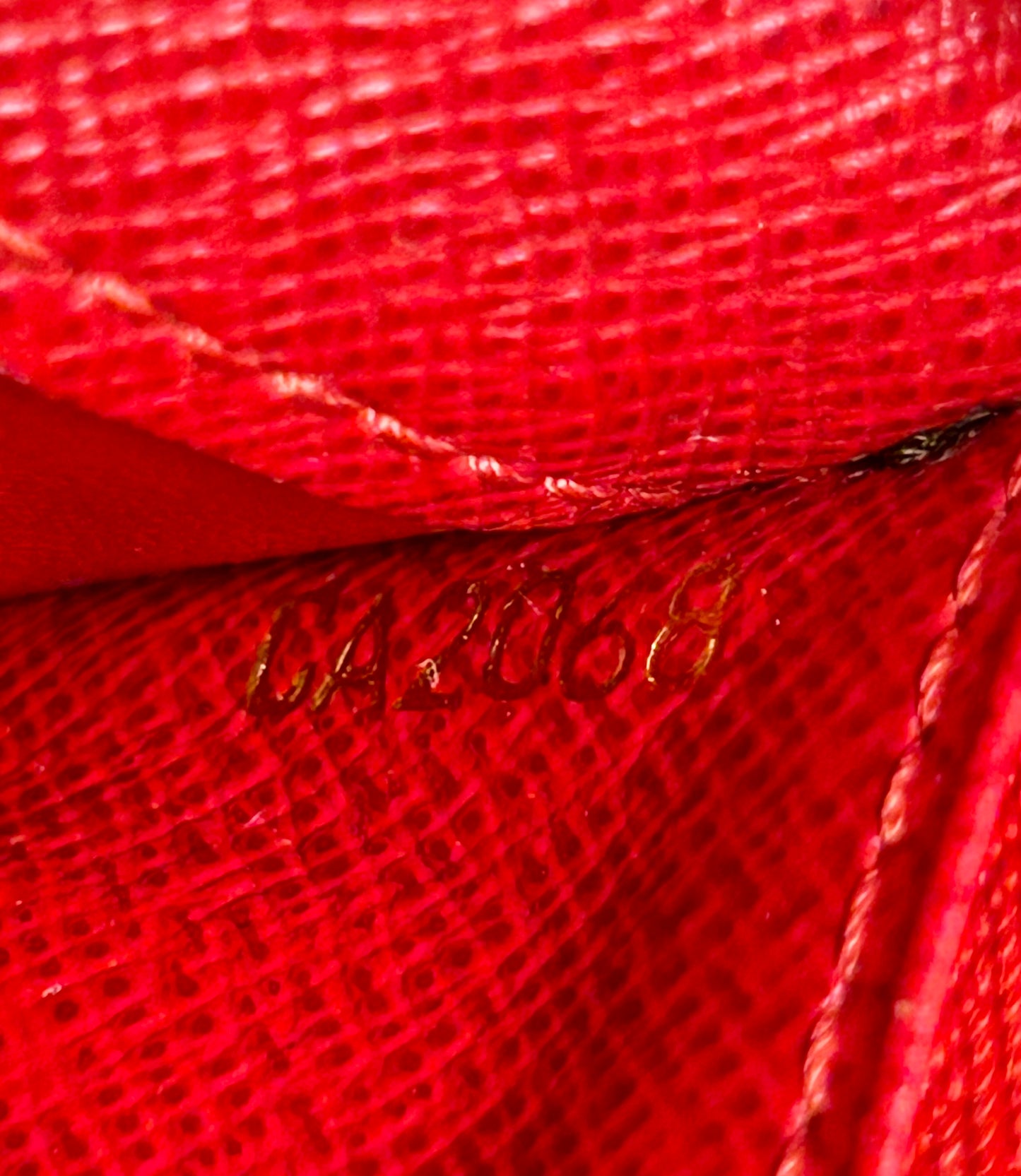 Insolaite Wallet Monogram/Red