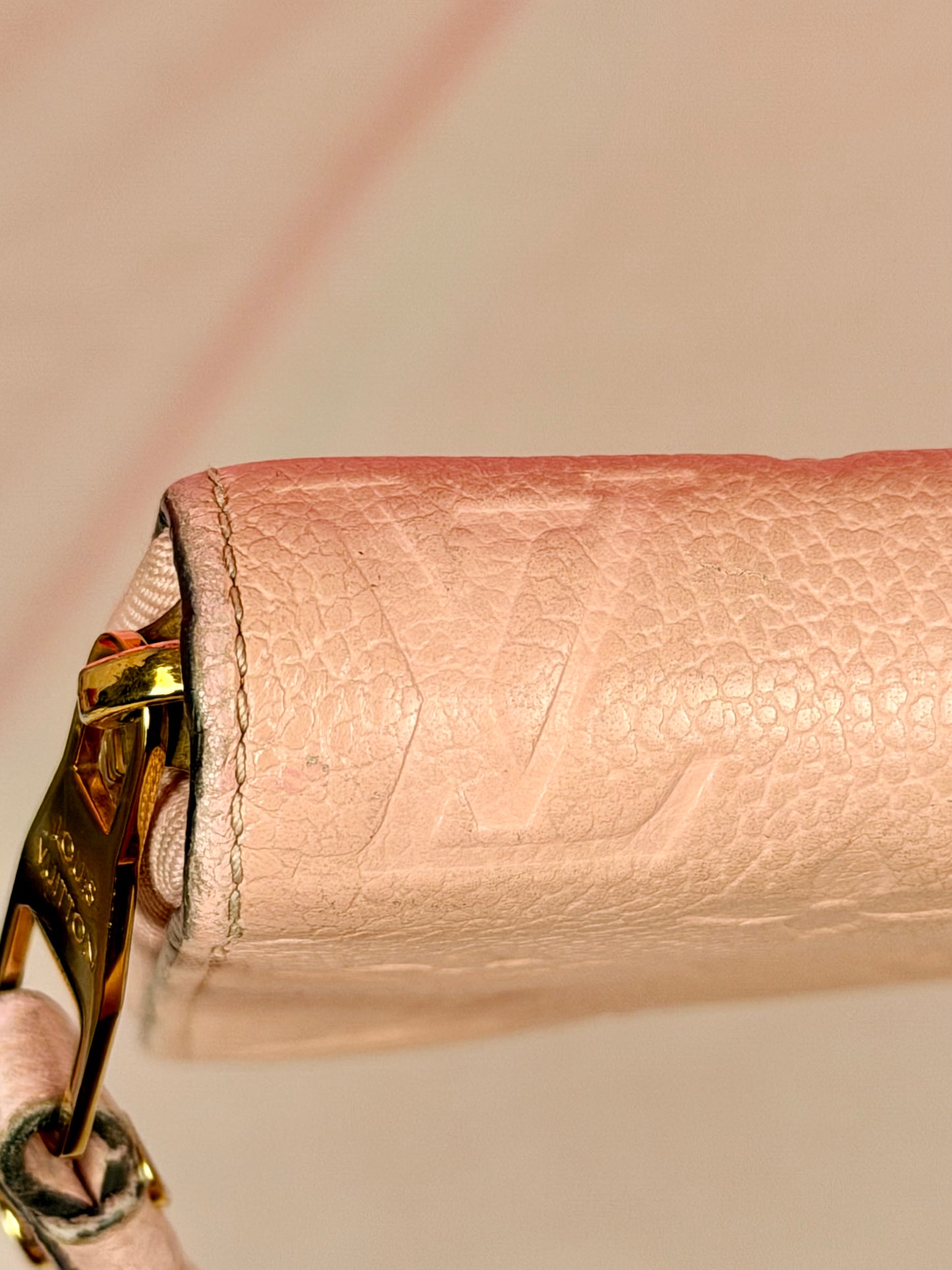 Rose Zippy Empreinte Wallet