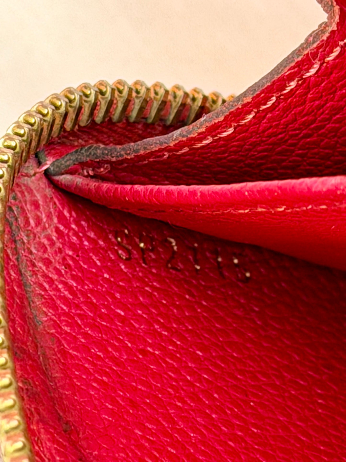 Hot Pink Emprinte Zippy Wallet
