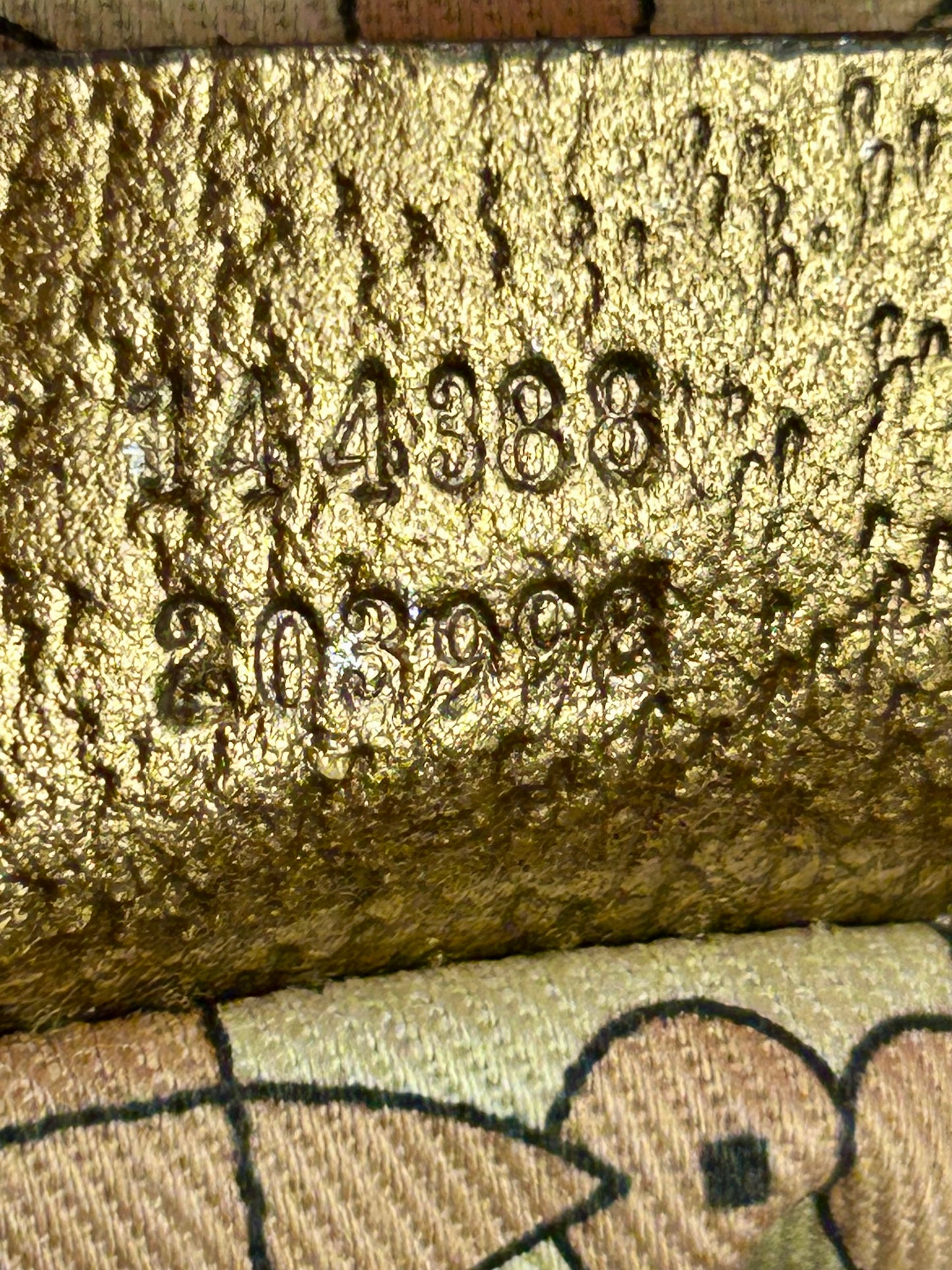 Gucci Bronze Ribbon Crossbody