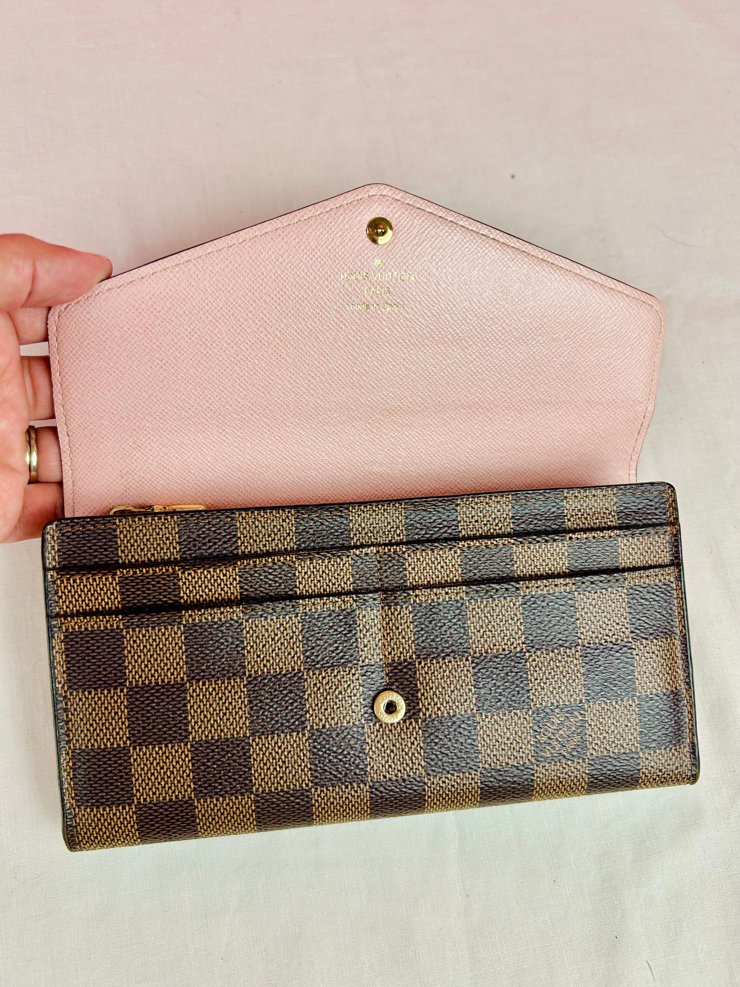Sarah Wallet NM in DE/Rose