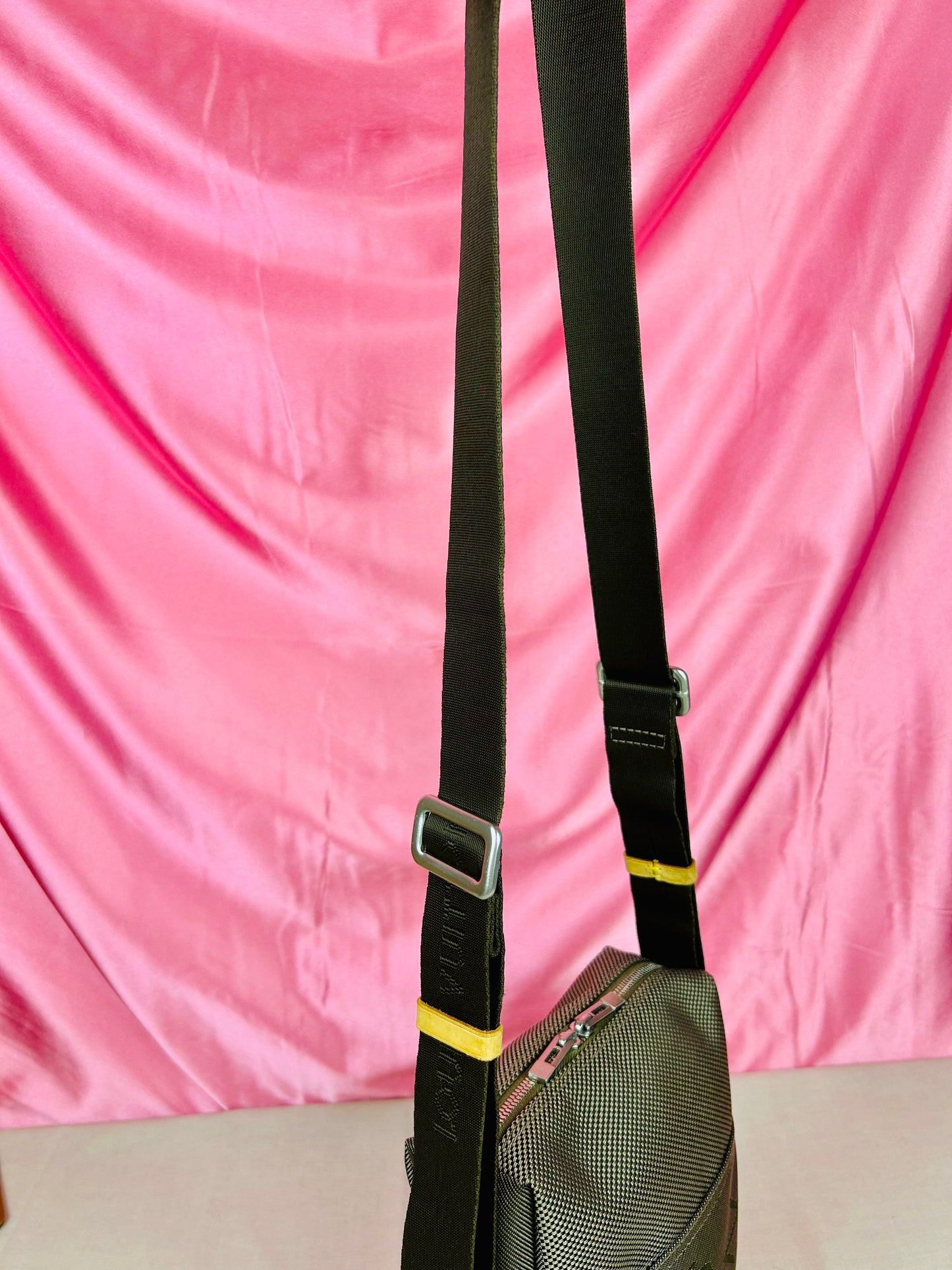 Citadin Terre Brown Damier Crossbody