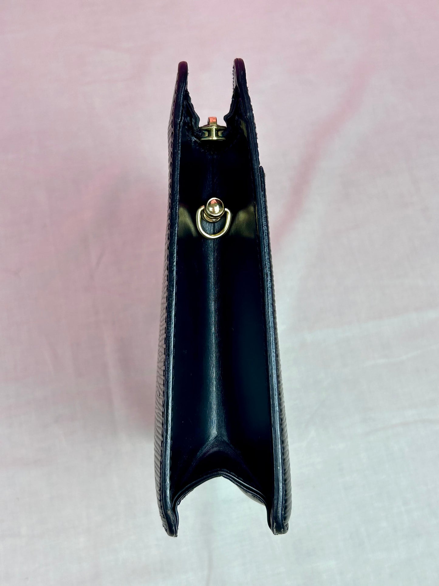 Black Epi Homme Clutch/Crossbody