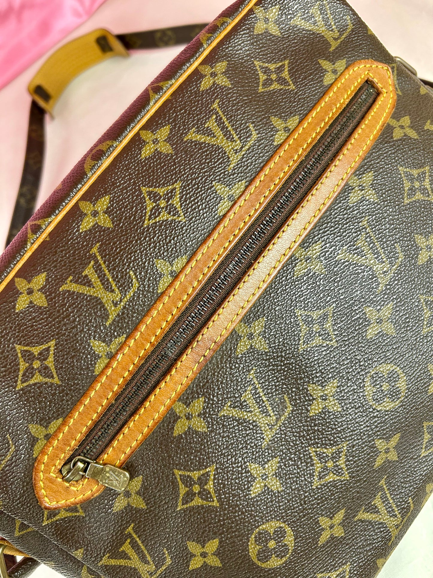 Large Vintage Rectangular Louis Vuitton
