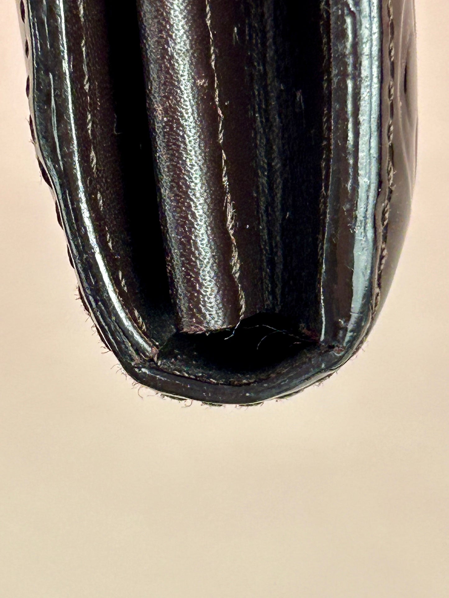 Dark Plum Vernis Sarah Wallet