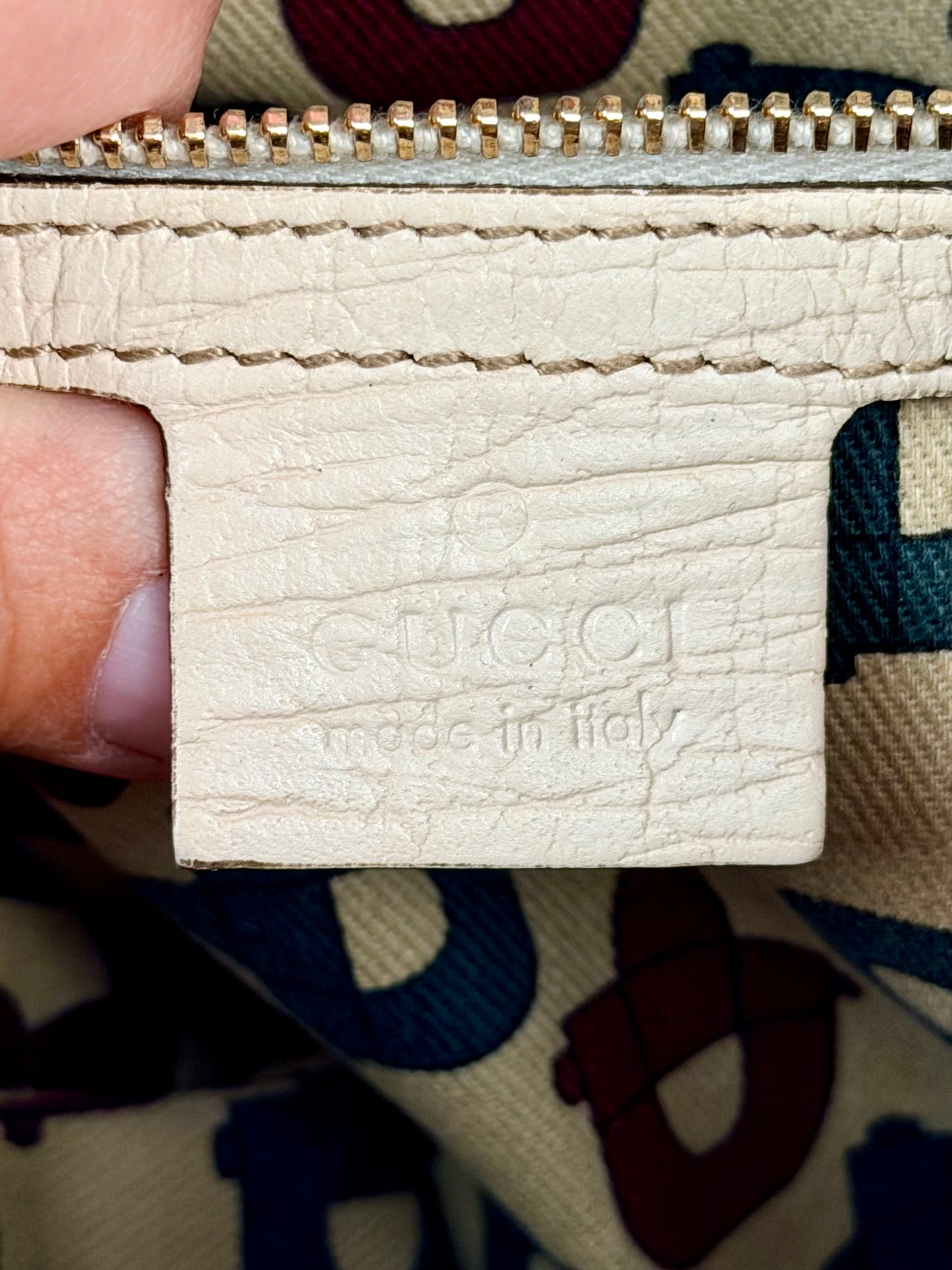 White Sherry Line Crossbody