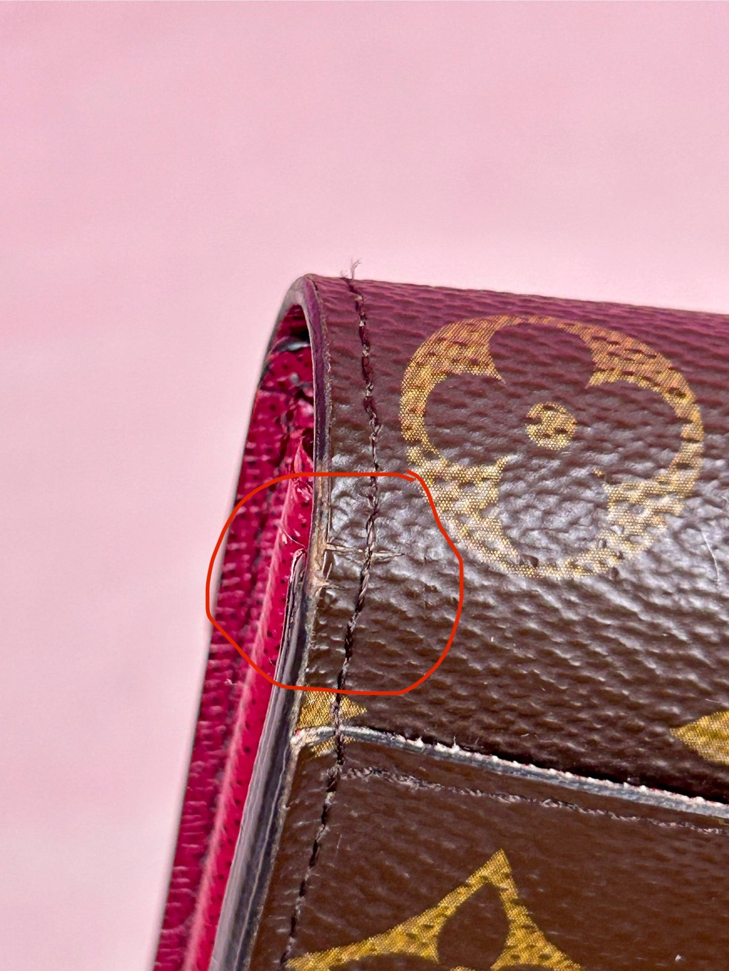 Louis Vuitton Sarah Wallet Monogram/Berry