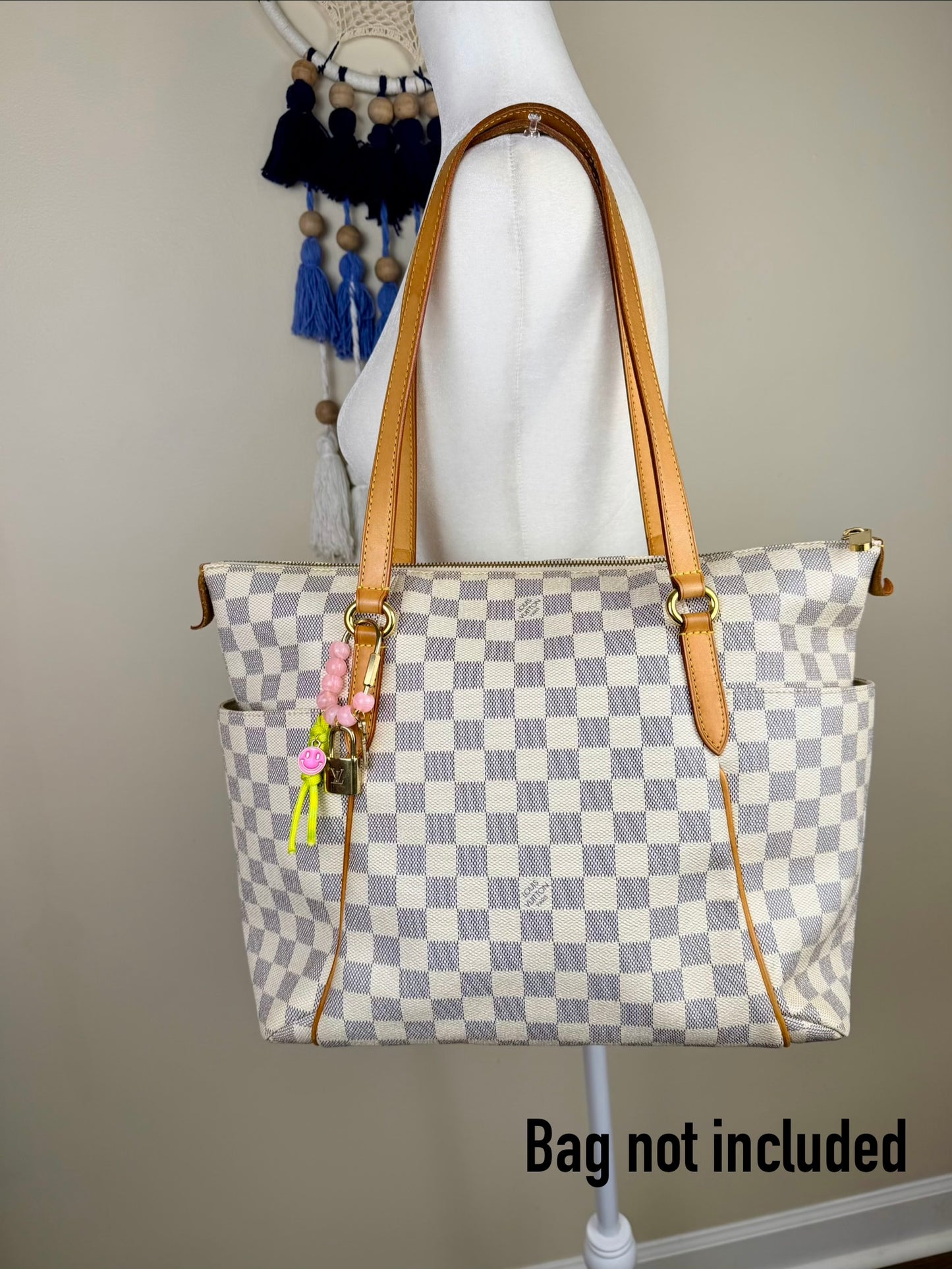 Lock and Key Bag Charm