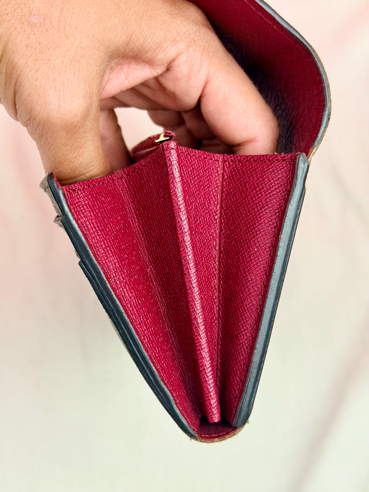 Sarah Wallet Mono/Berry