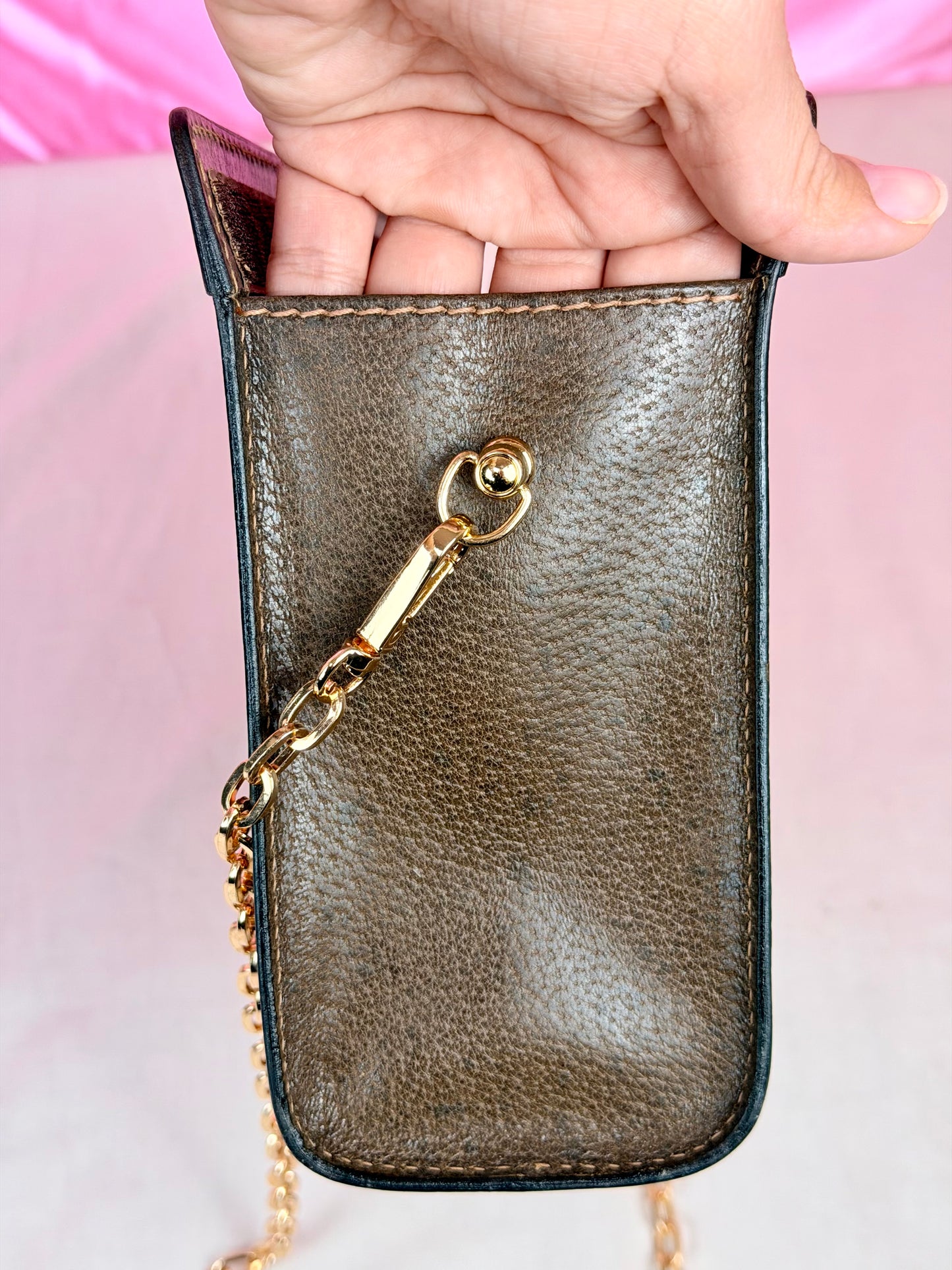 Sherry Line Clutch on Chain