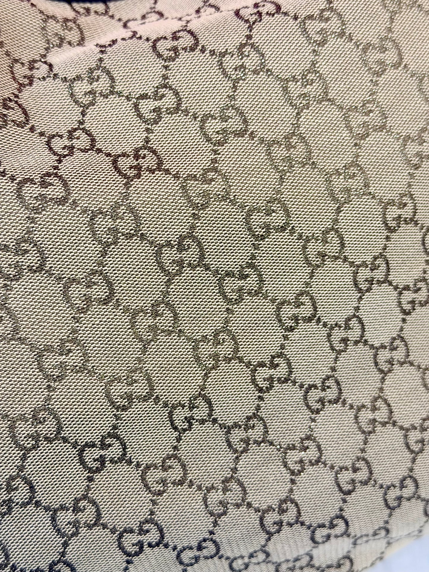 Brown Sparkle Gucci Tote