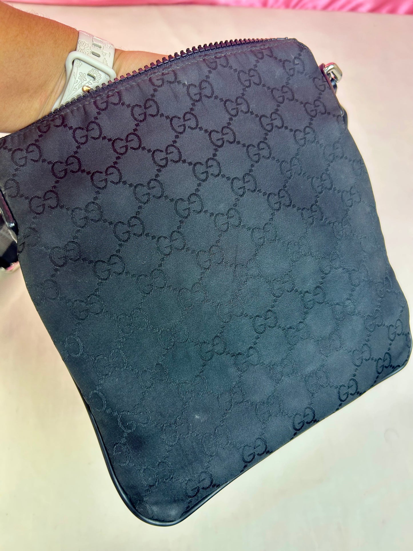 Black Nylon Gucci Crossbody