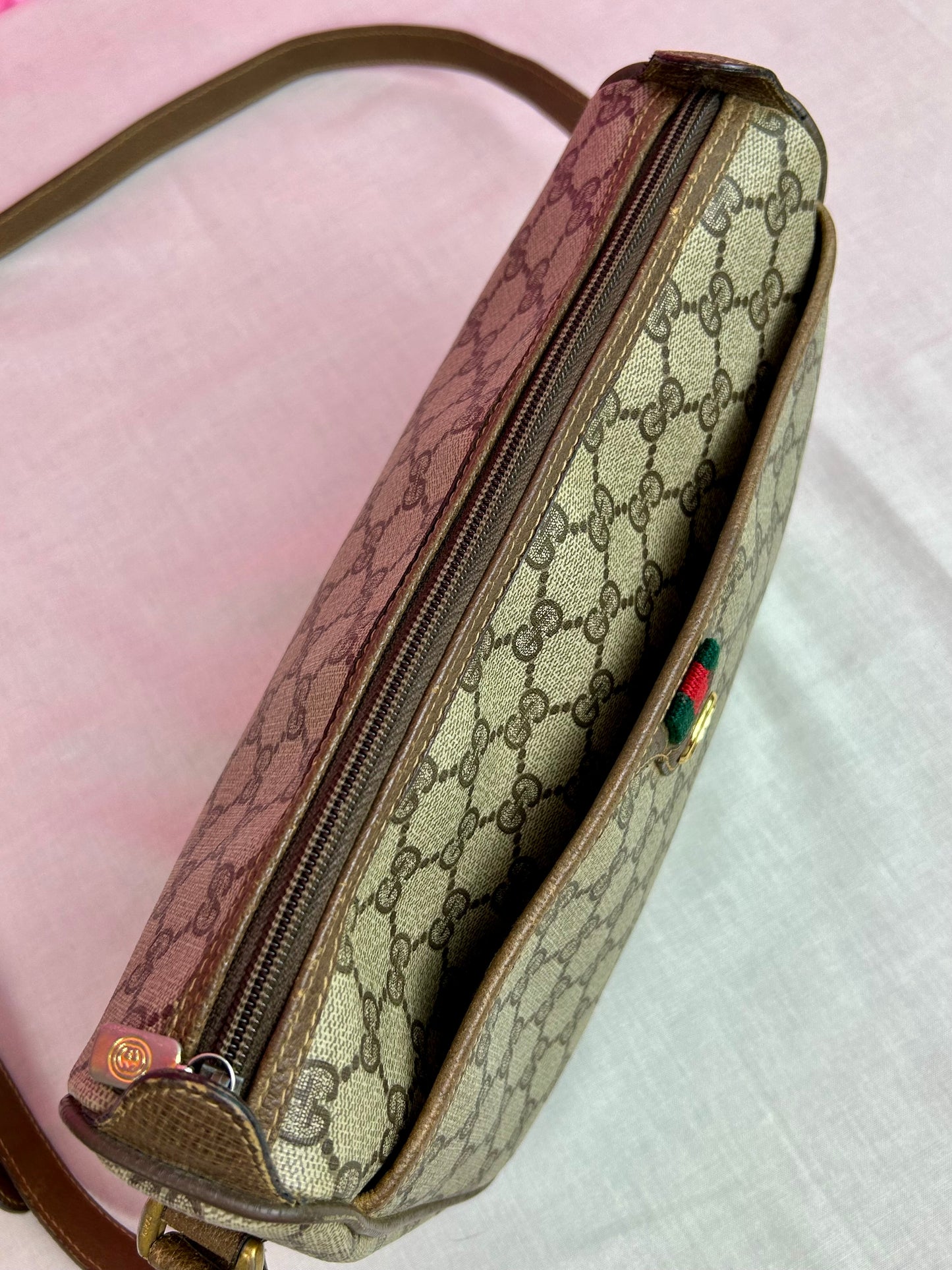 Large Sherry Line Shoulder Bag