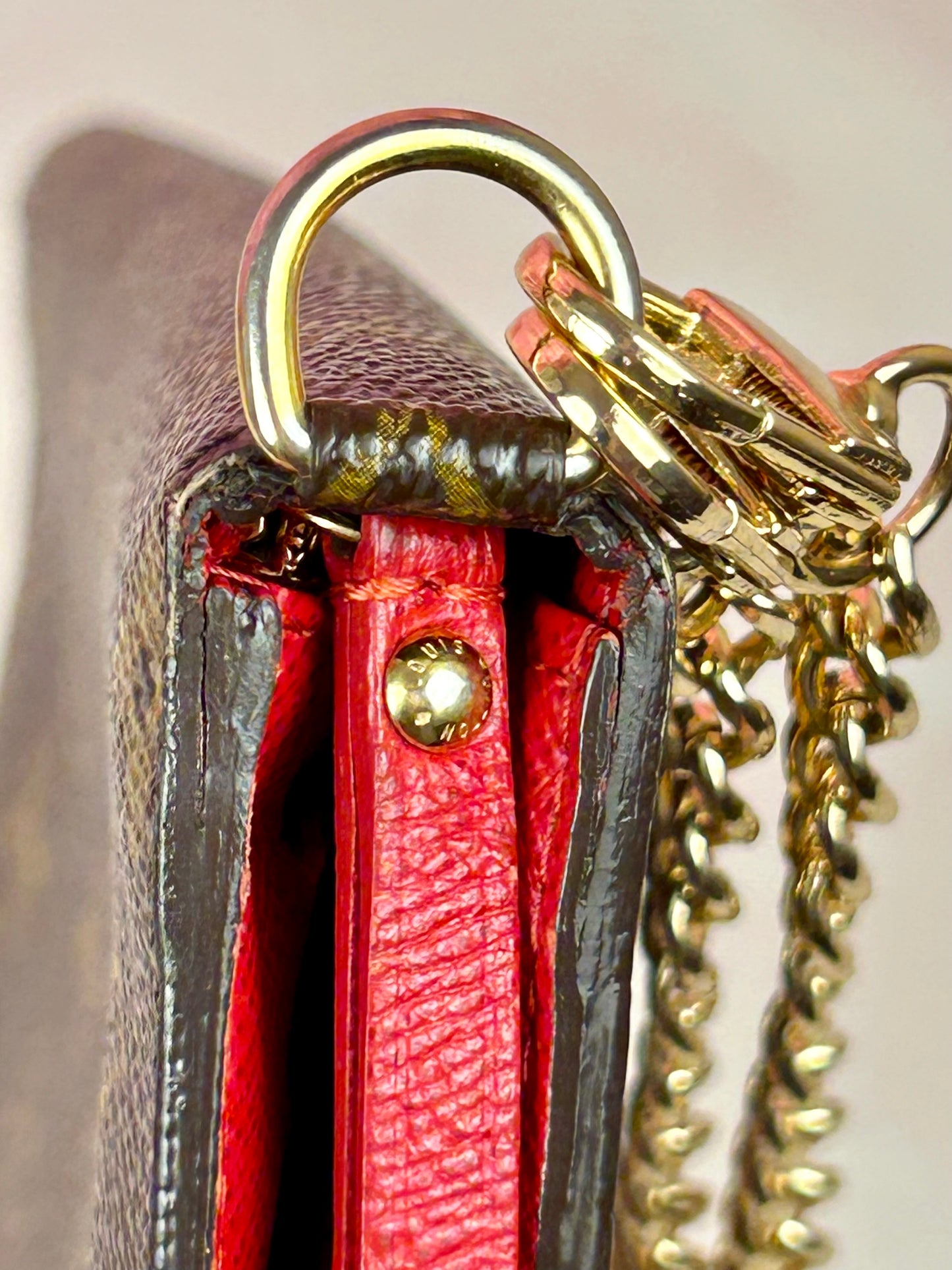 Insolaite Wallet Monogram/Red