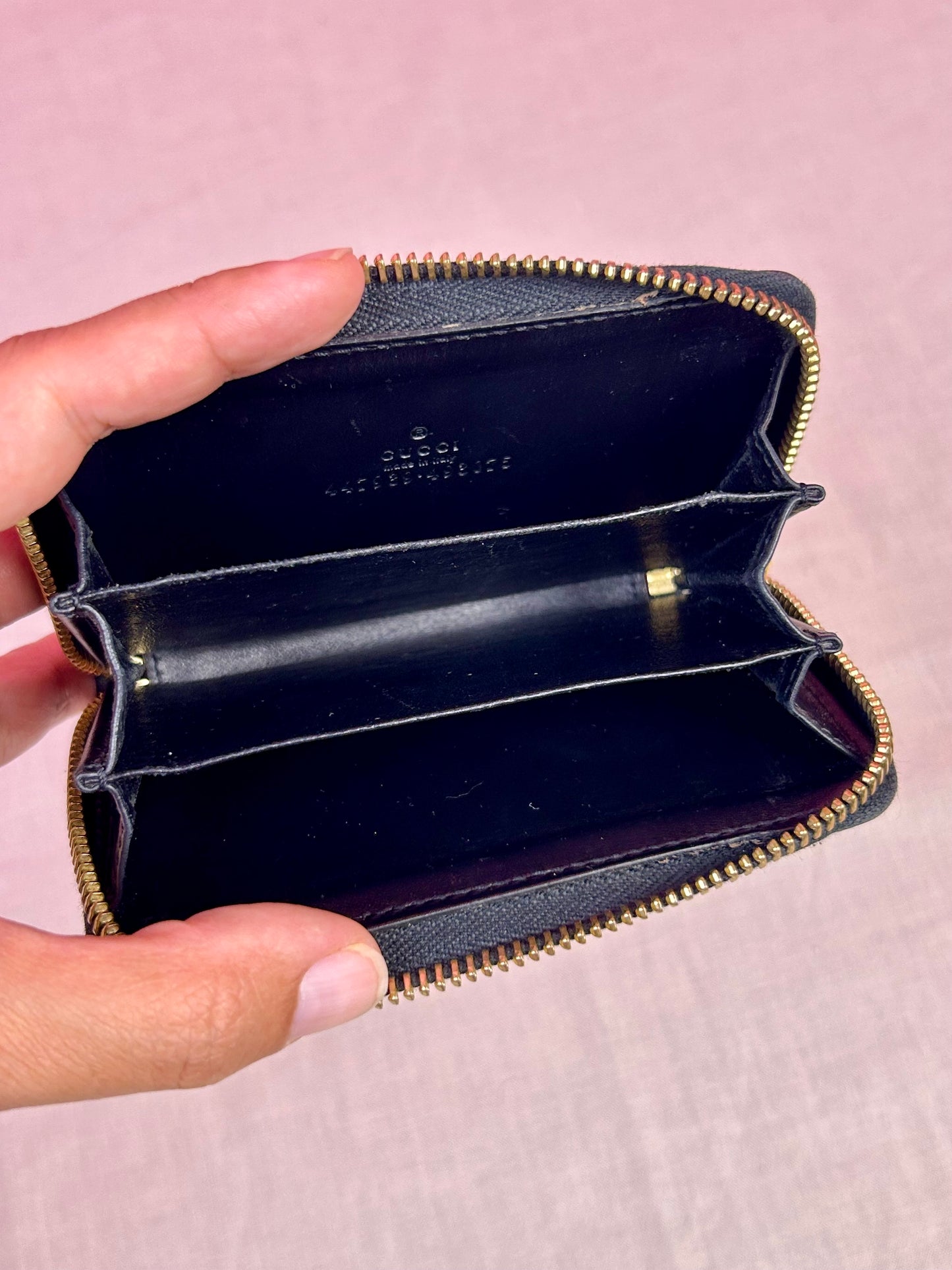 Black Gucci Card Case