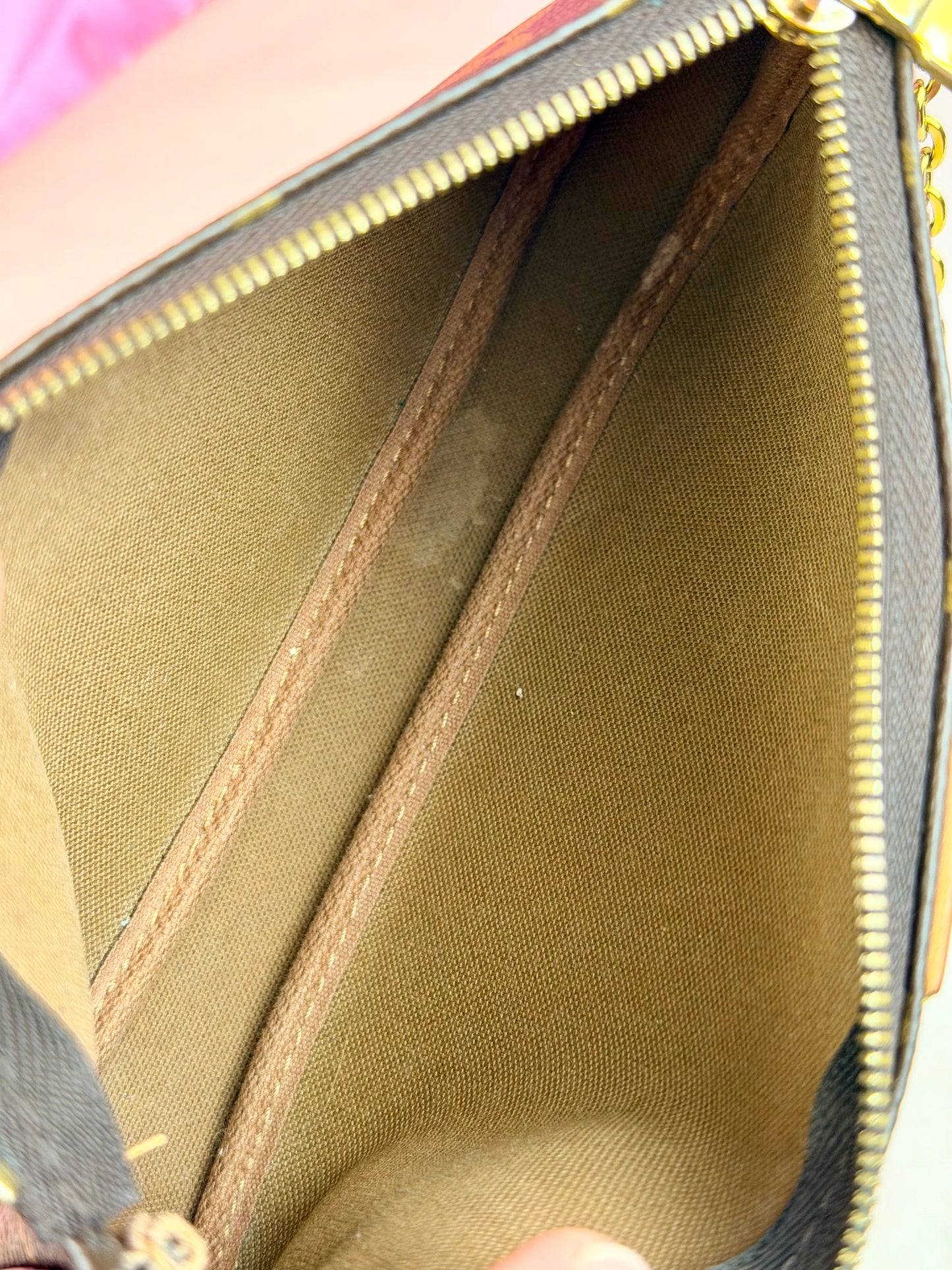 Small Pochette with Chain