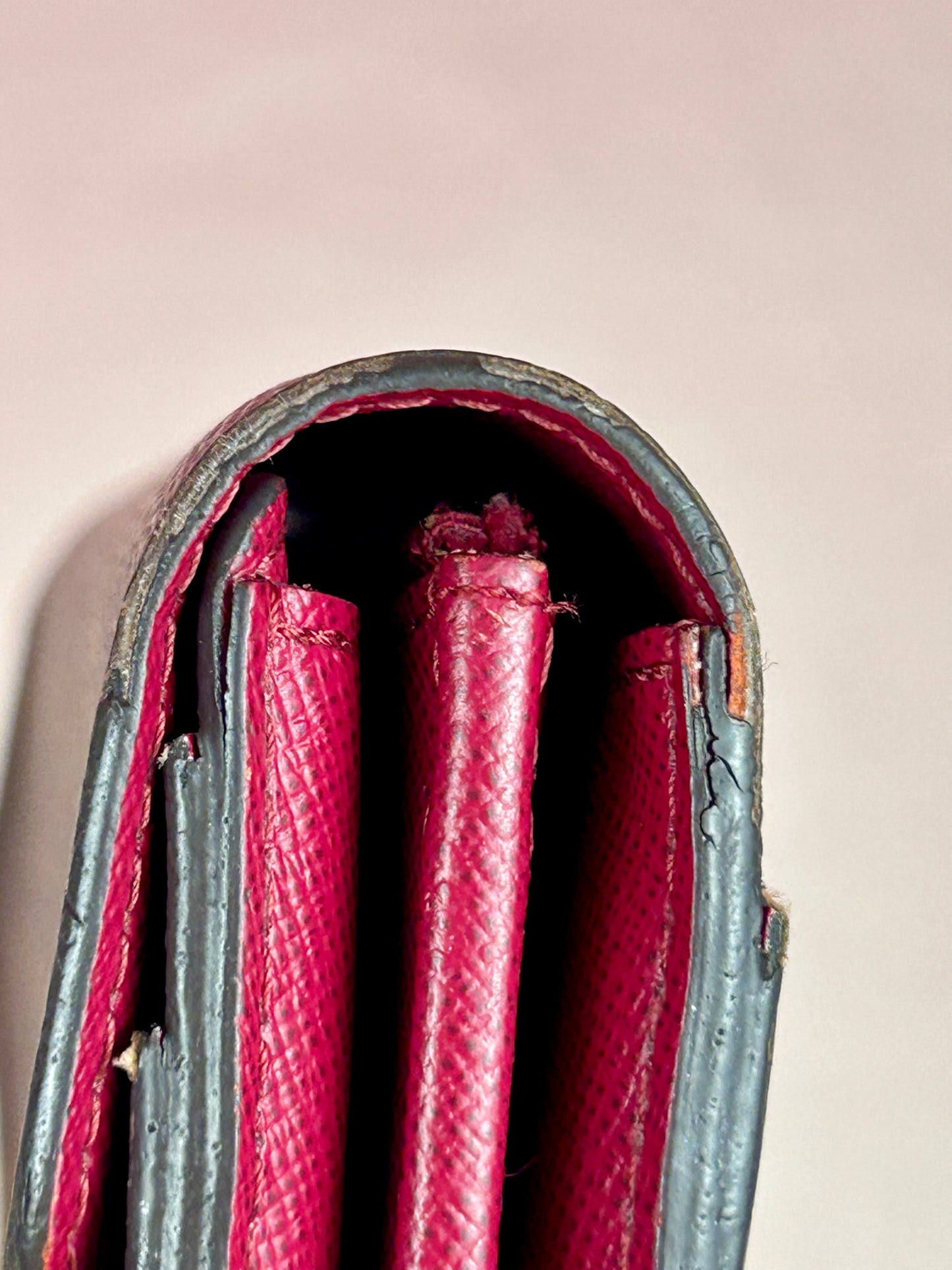 Sarah Wallet New Model Monogram/Berry