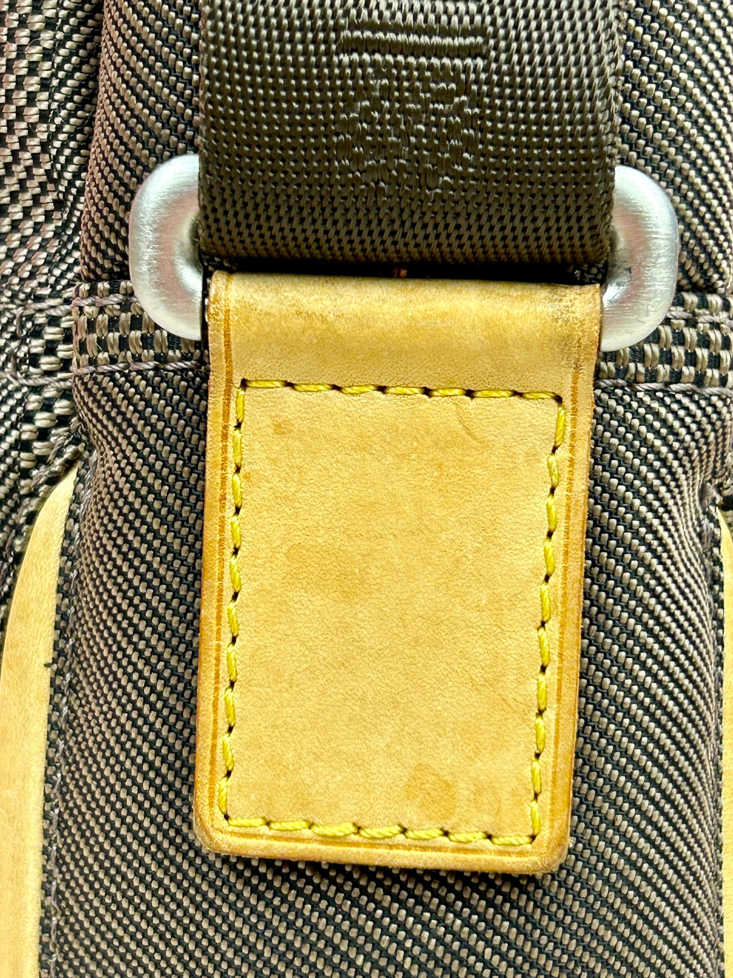 Citadin Terre Brown Damier Crossbody