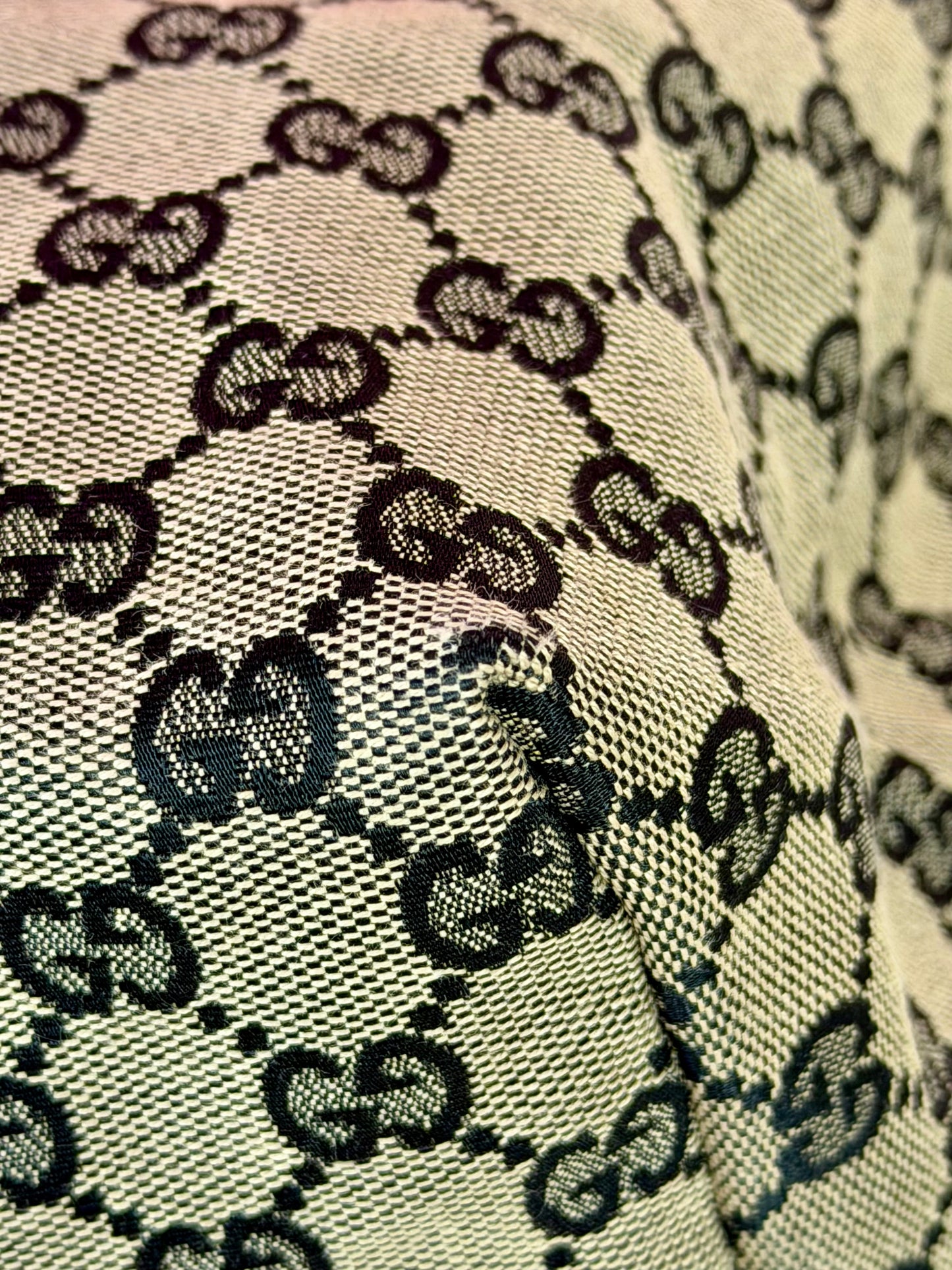 Gucci Red/Navy Supreme Tote