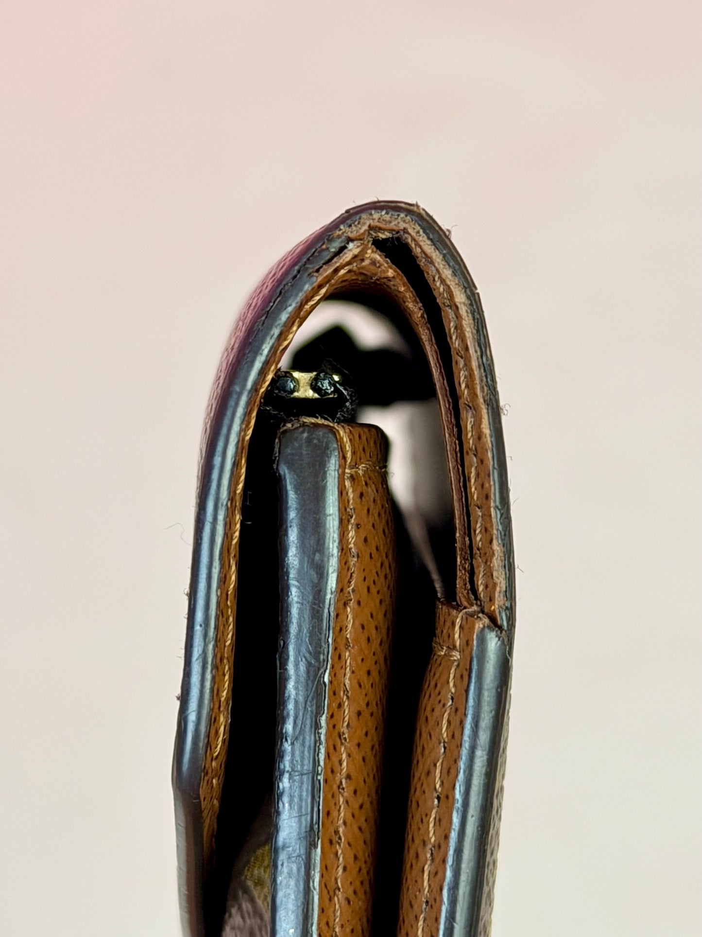 Victorine Compact Wallet in Monogram/Brown