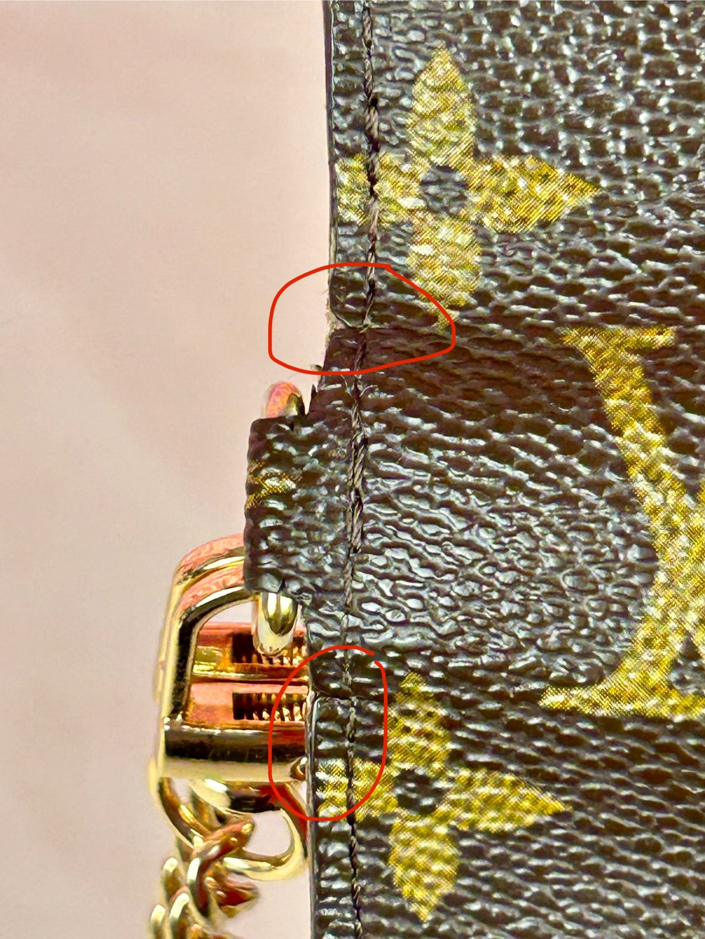 Insolaite Wallet Monogram/Red