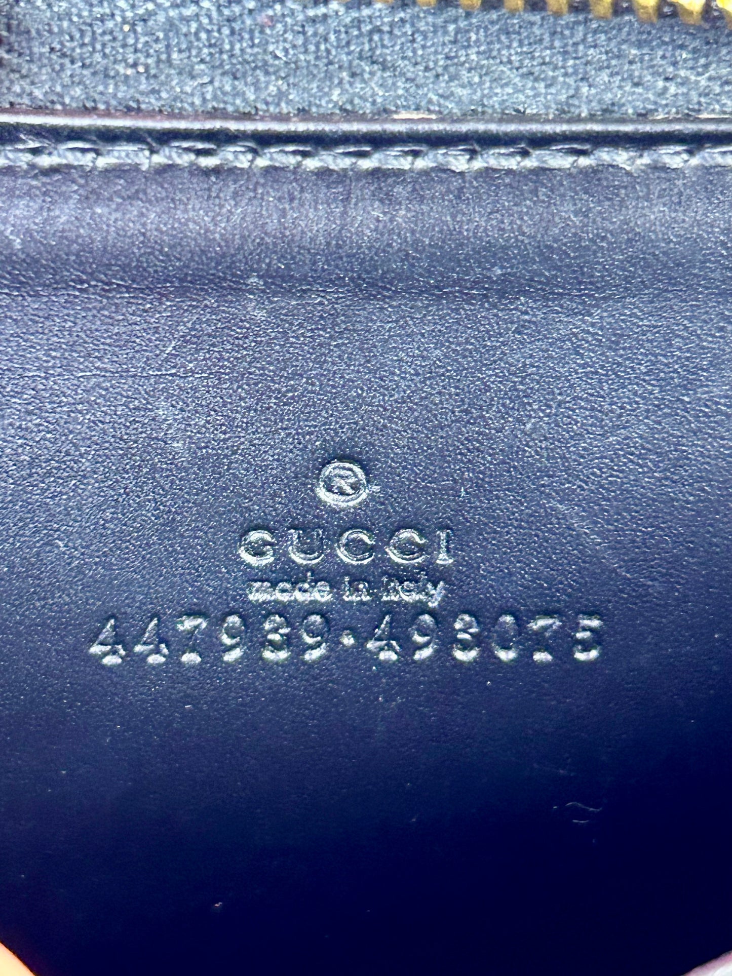 Black Gucci Card Case