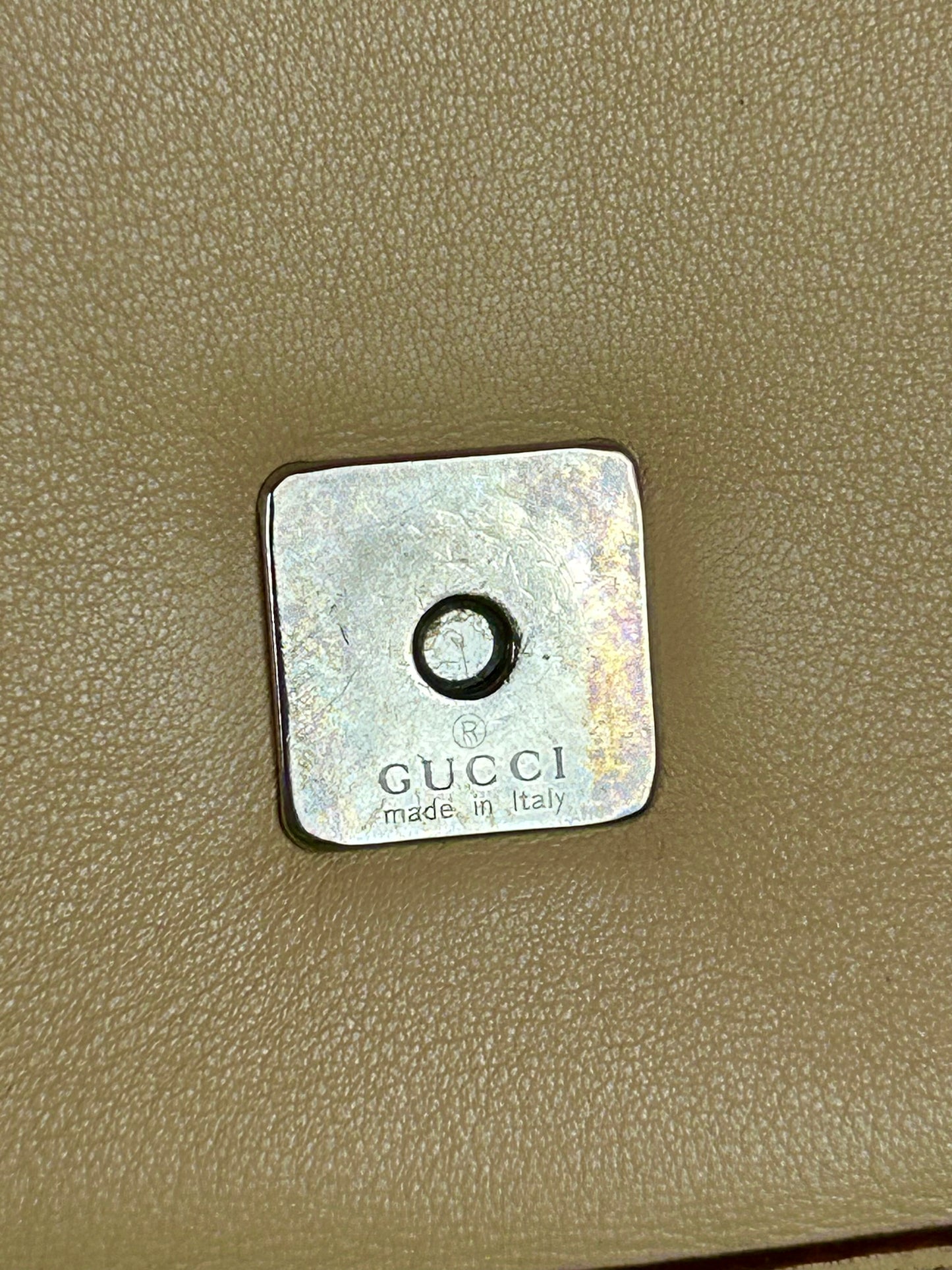 Gucci Beige Chain Shoulder Bag