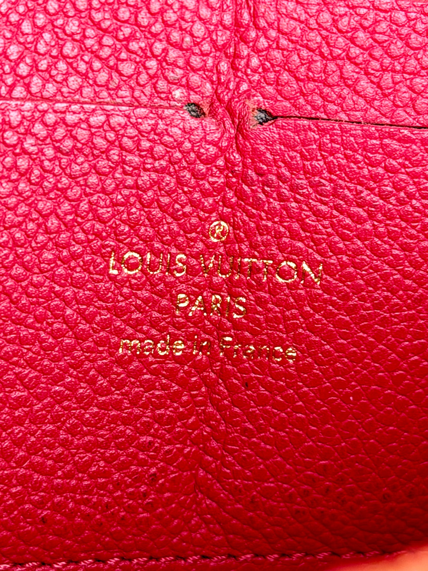 Hot Pink Emprinte Zippy Wallet