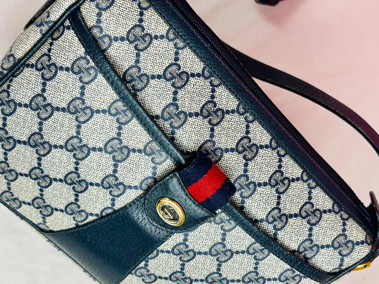 Navy Medium Sherry Line