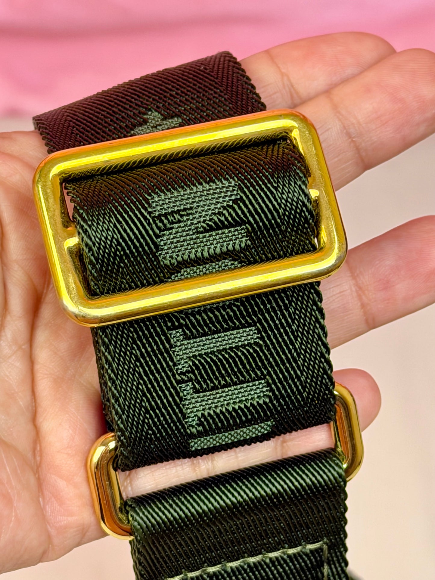 Green Bandouliere Strap