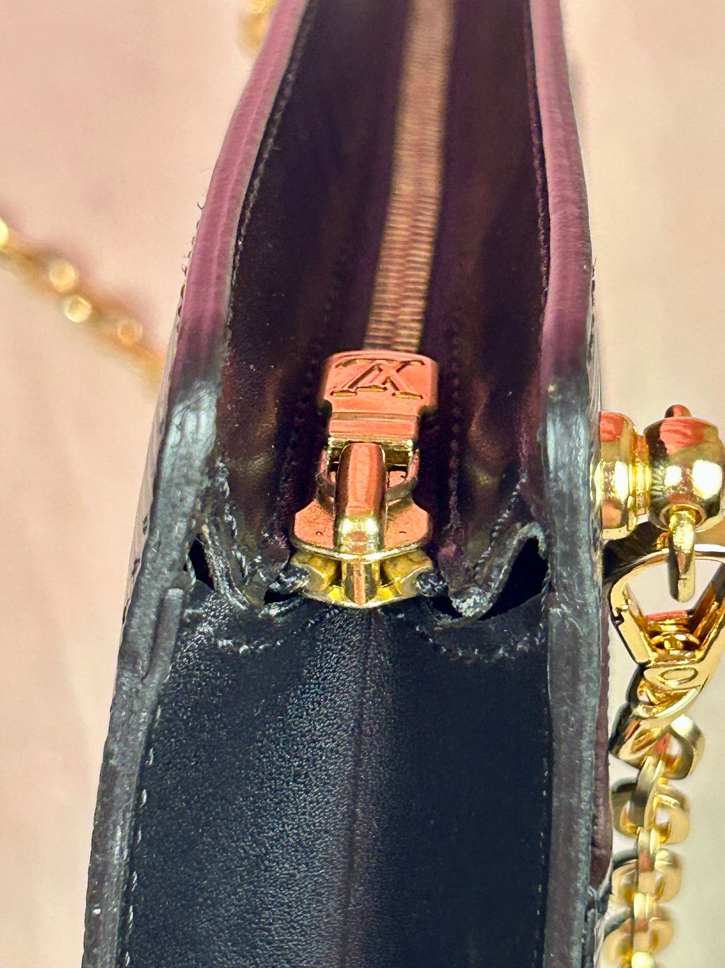 Black Epi Homme Clutch/Crossbody