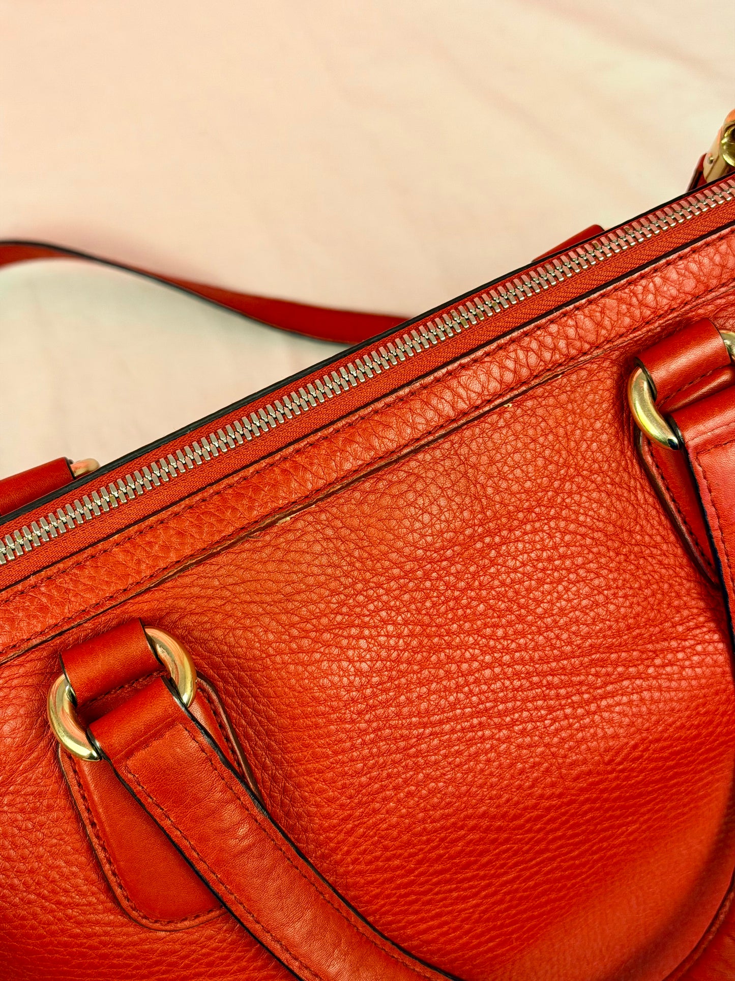 Red Gucci Soho Two-Way