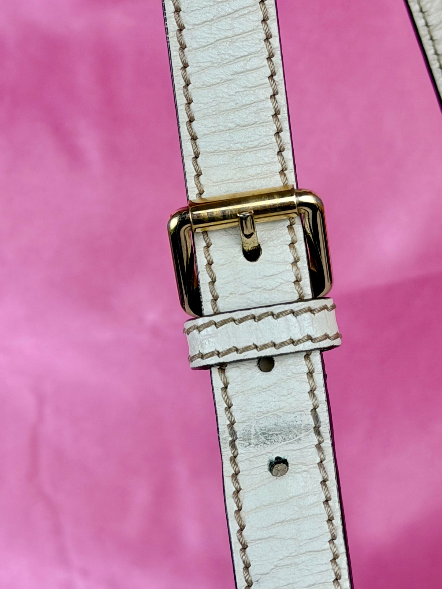 White Sherry Line Crossbody