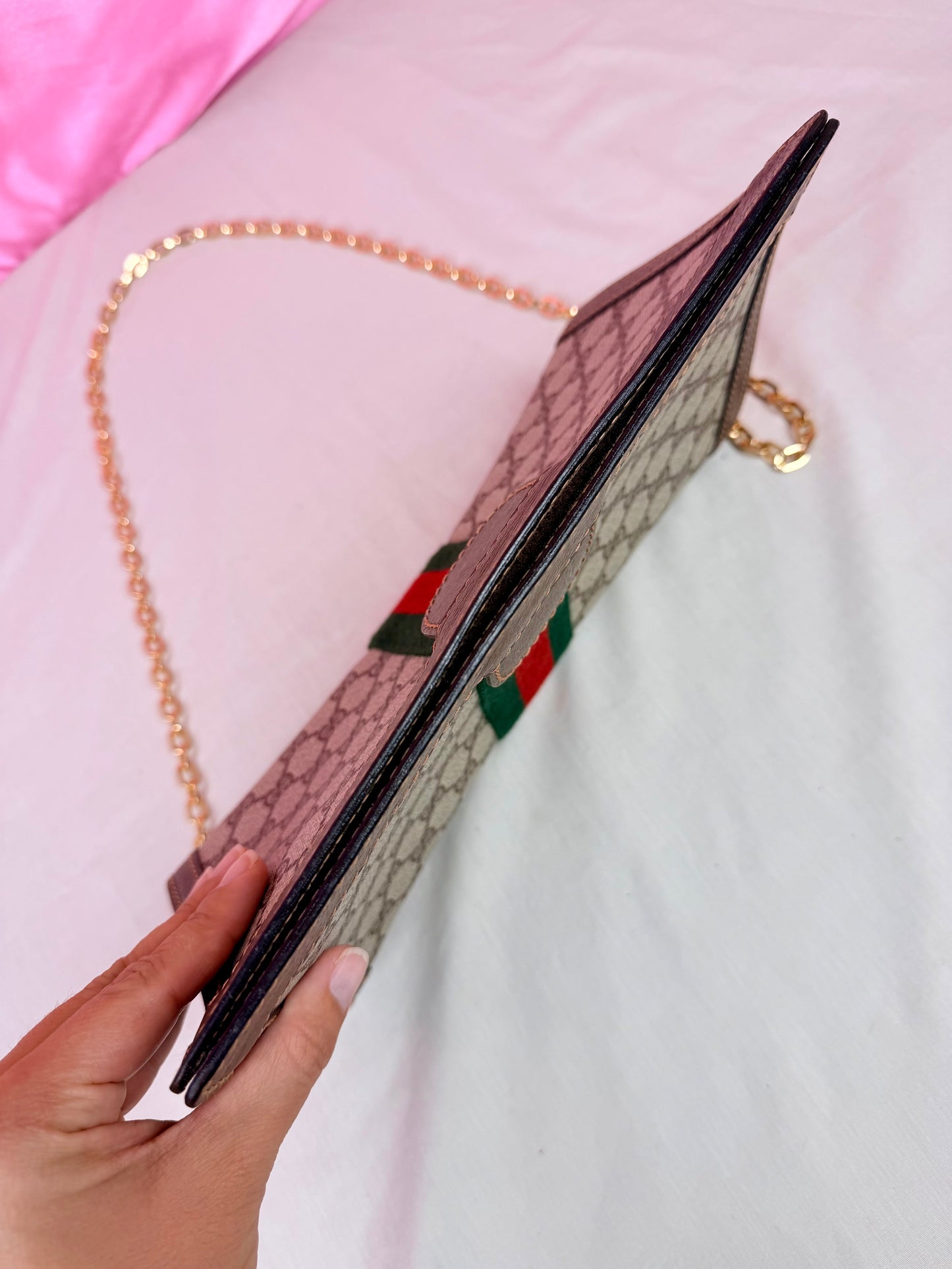 Sherry Line Clutch on Chain