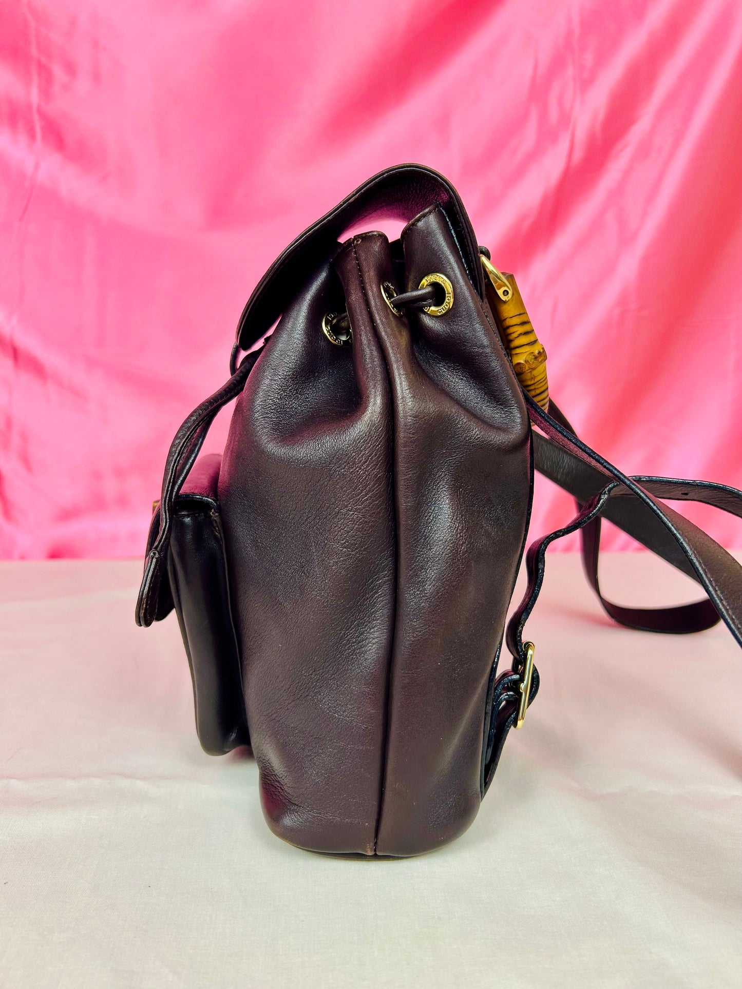 Mini Brown Gucci Backpack