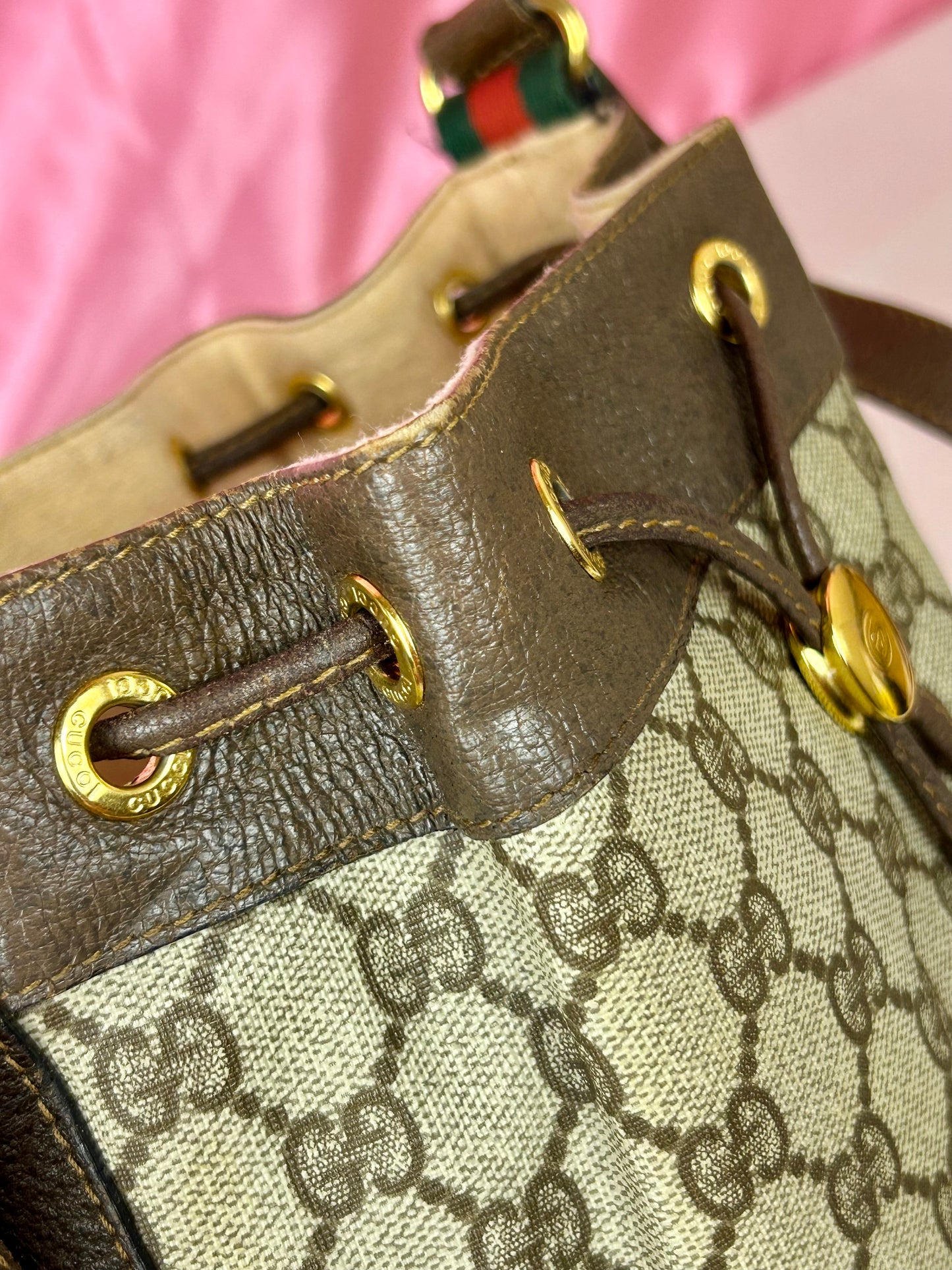 Gucci Sherry Line Bucket