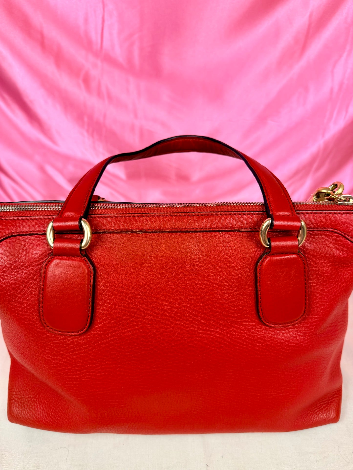 Red Gucci Soho Two-Way