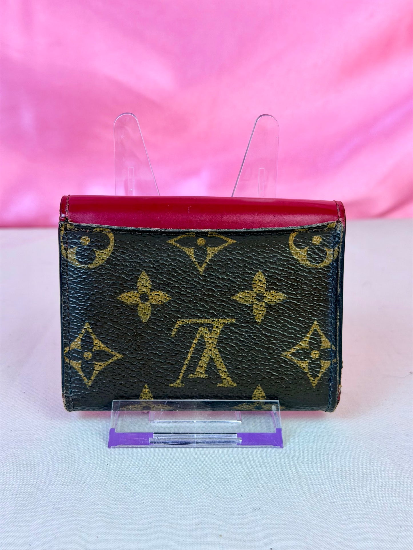 Zoe Wallet in Mono/Berry