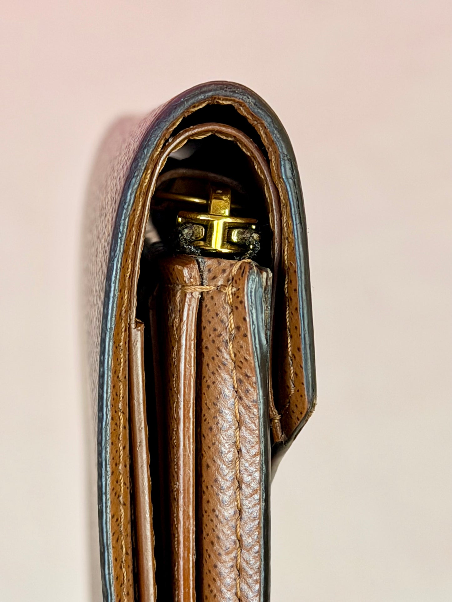 Victorine Compact Wallet in Monogram/Brown