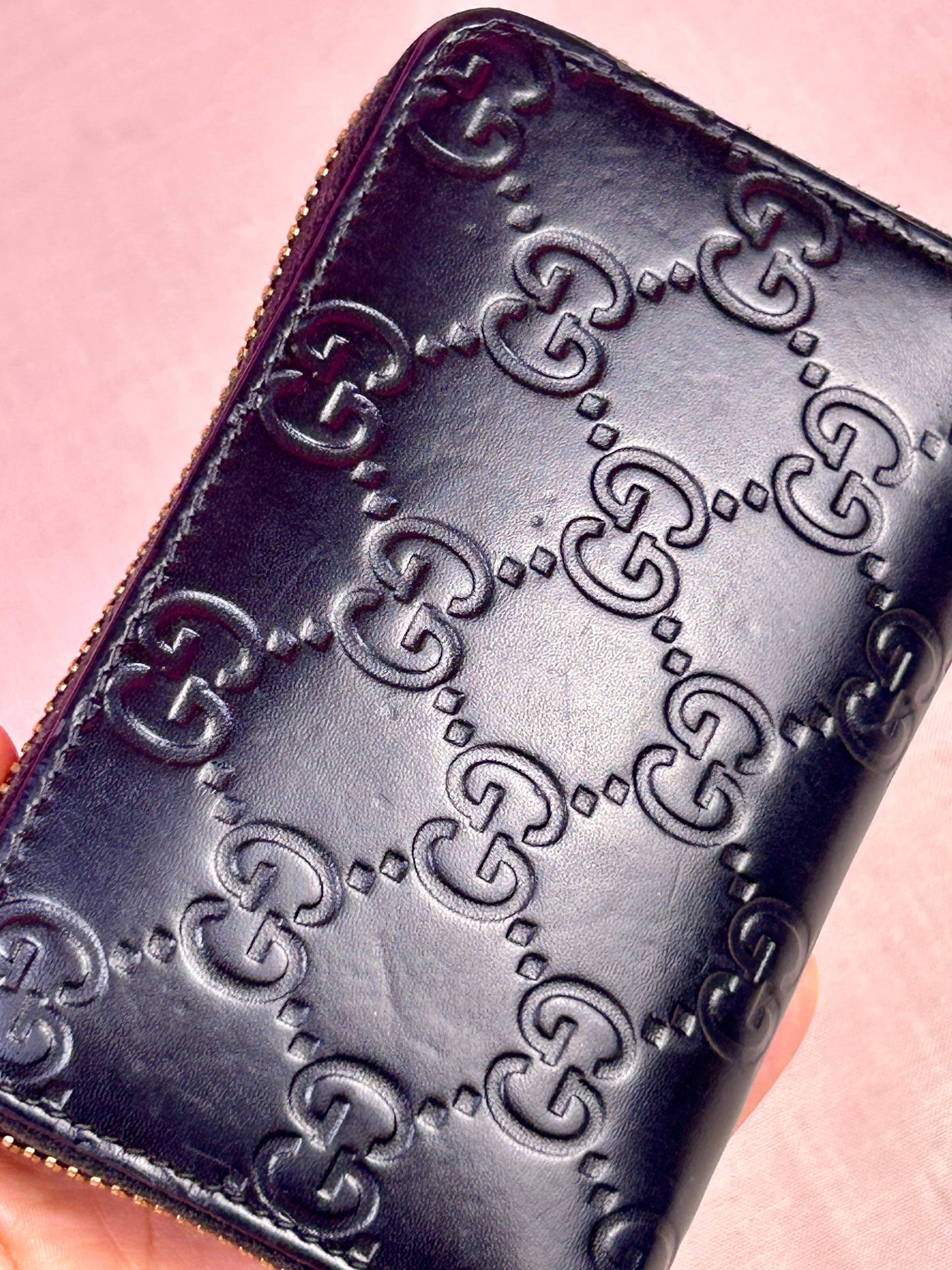 Black Gucci Card Case