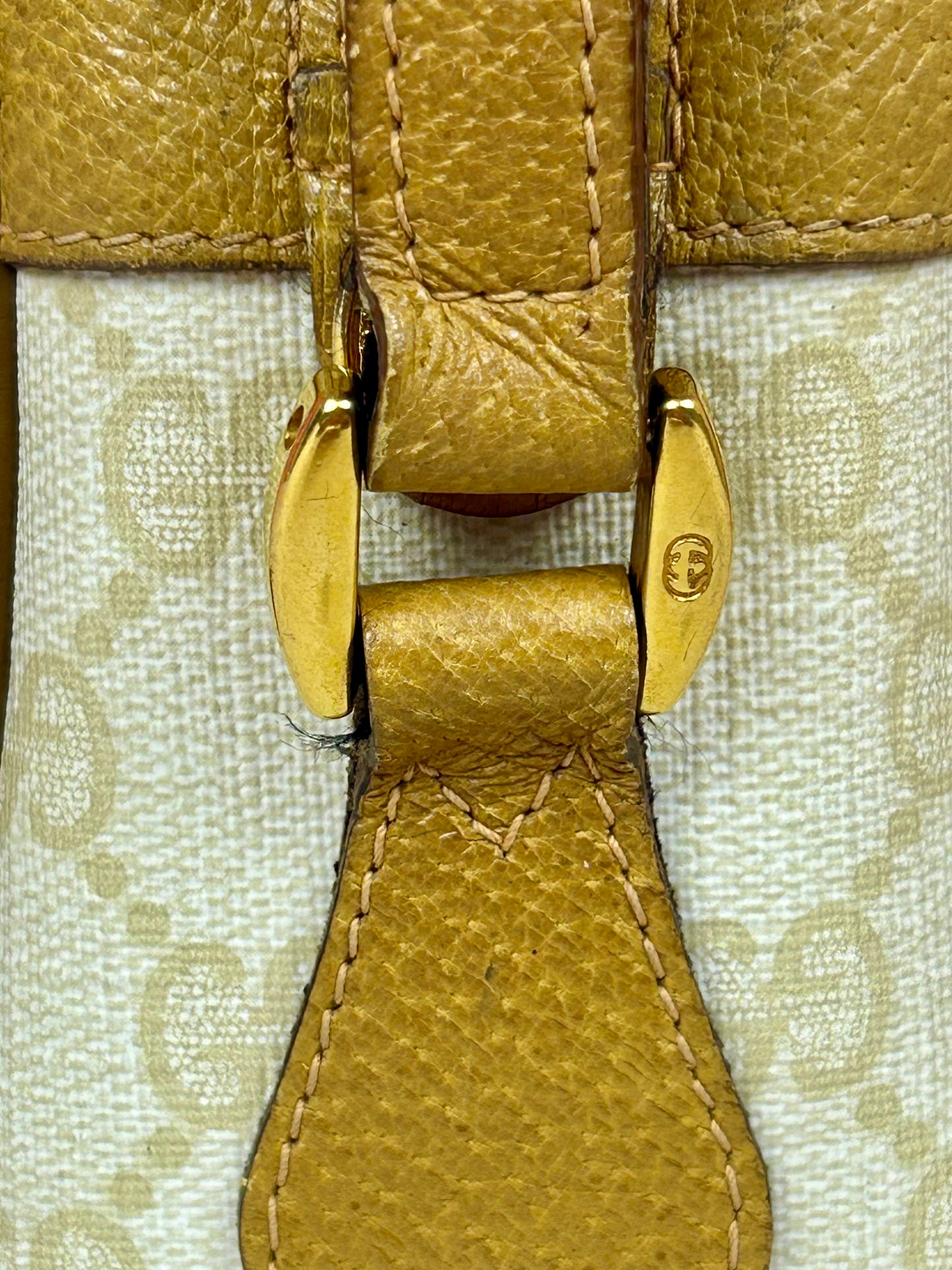 White Rectangular Gucci Supreme