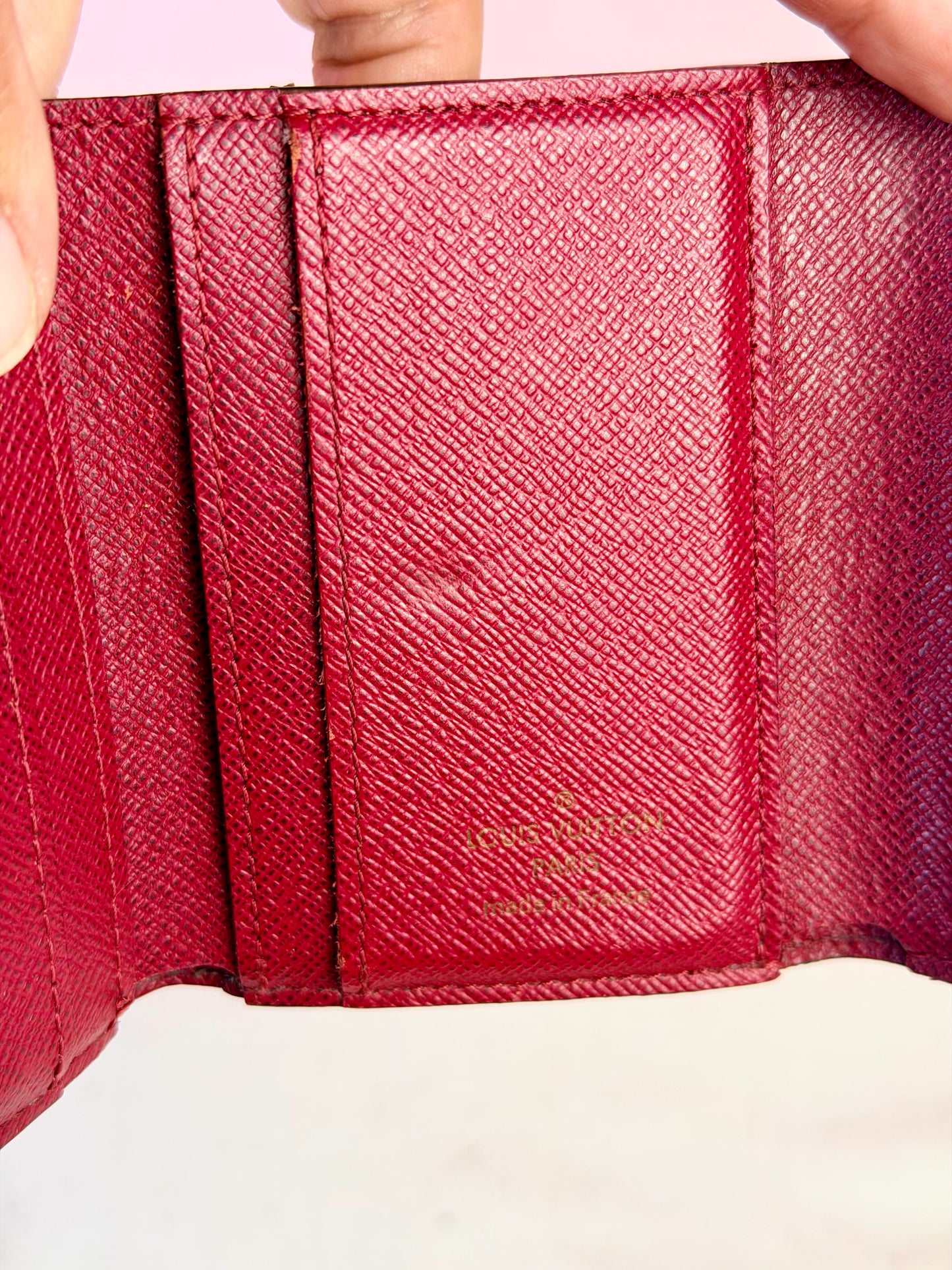 Zoe Wallet in Mono/Berry